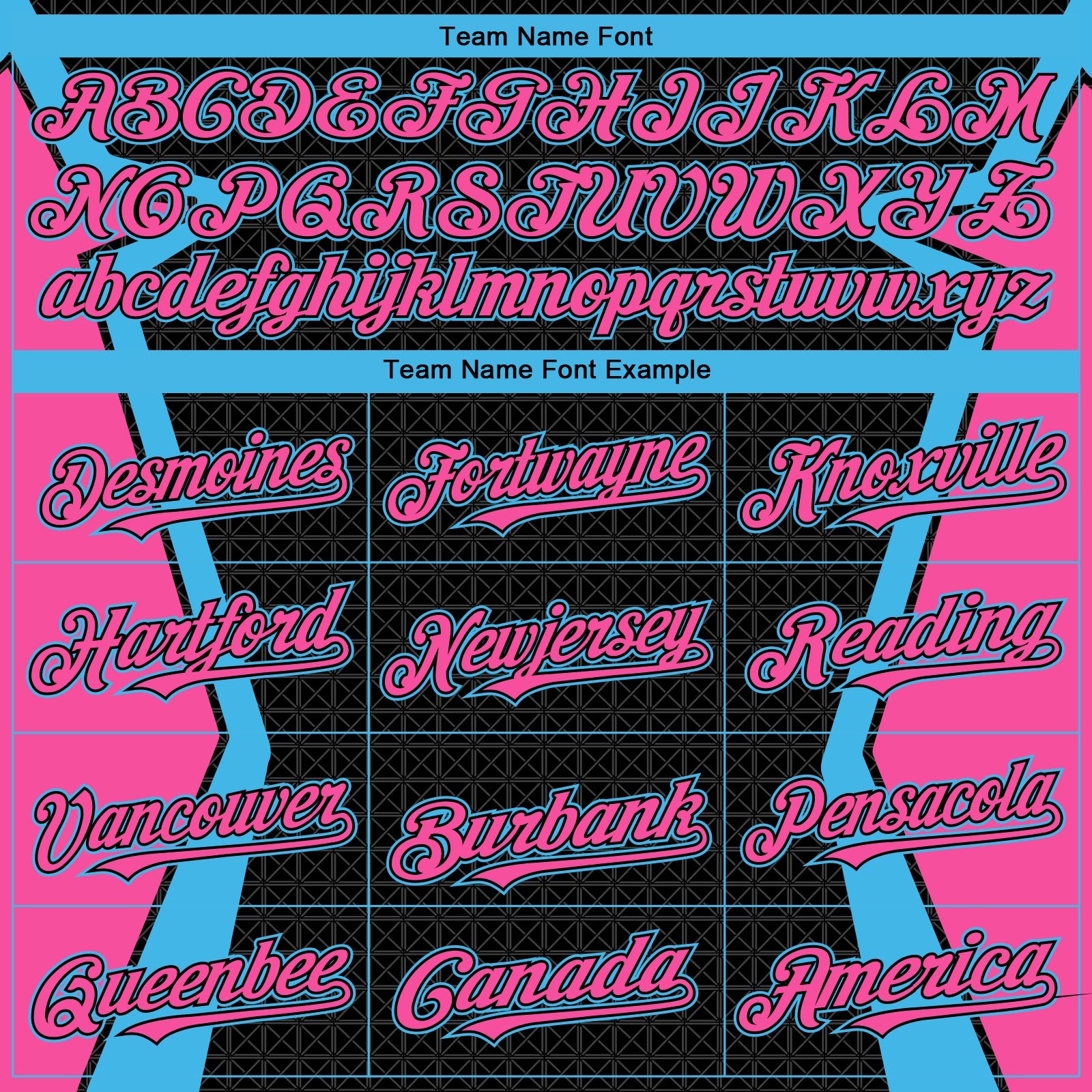 Custom Black Sky Blue-Pink Arrow 3D Pattern Design Bomber Full-Snap Varsity Letterman Hoodie Jacket view 4
