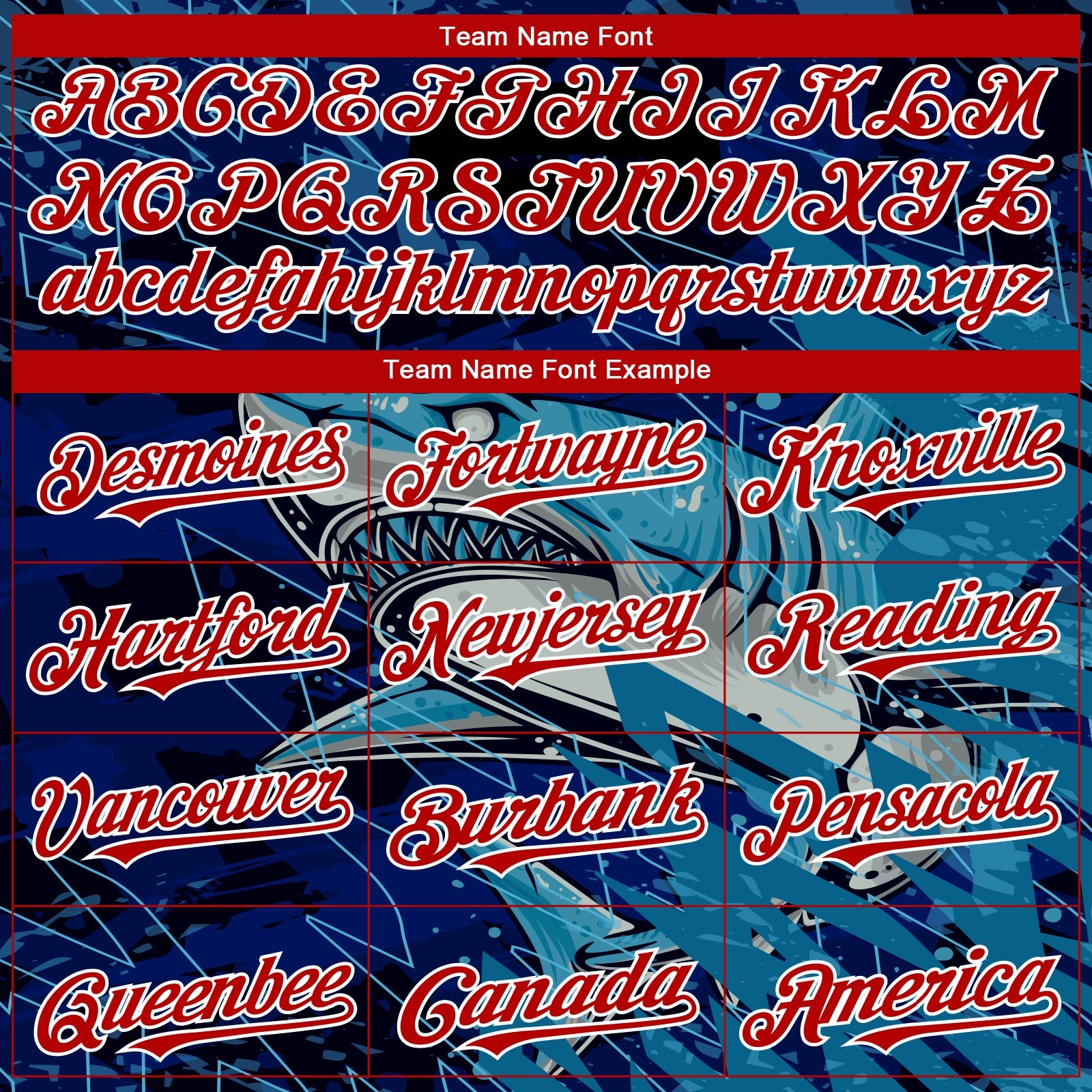 Custom Royal Red-White Marlin Fish Fishing 3D Bomber Full-Snap Varsity Letterman Hoodie Jacket view 4