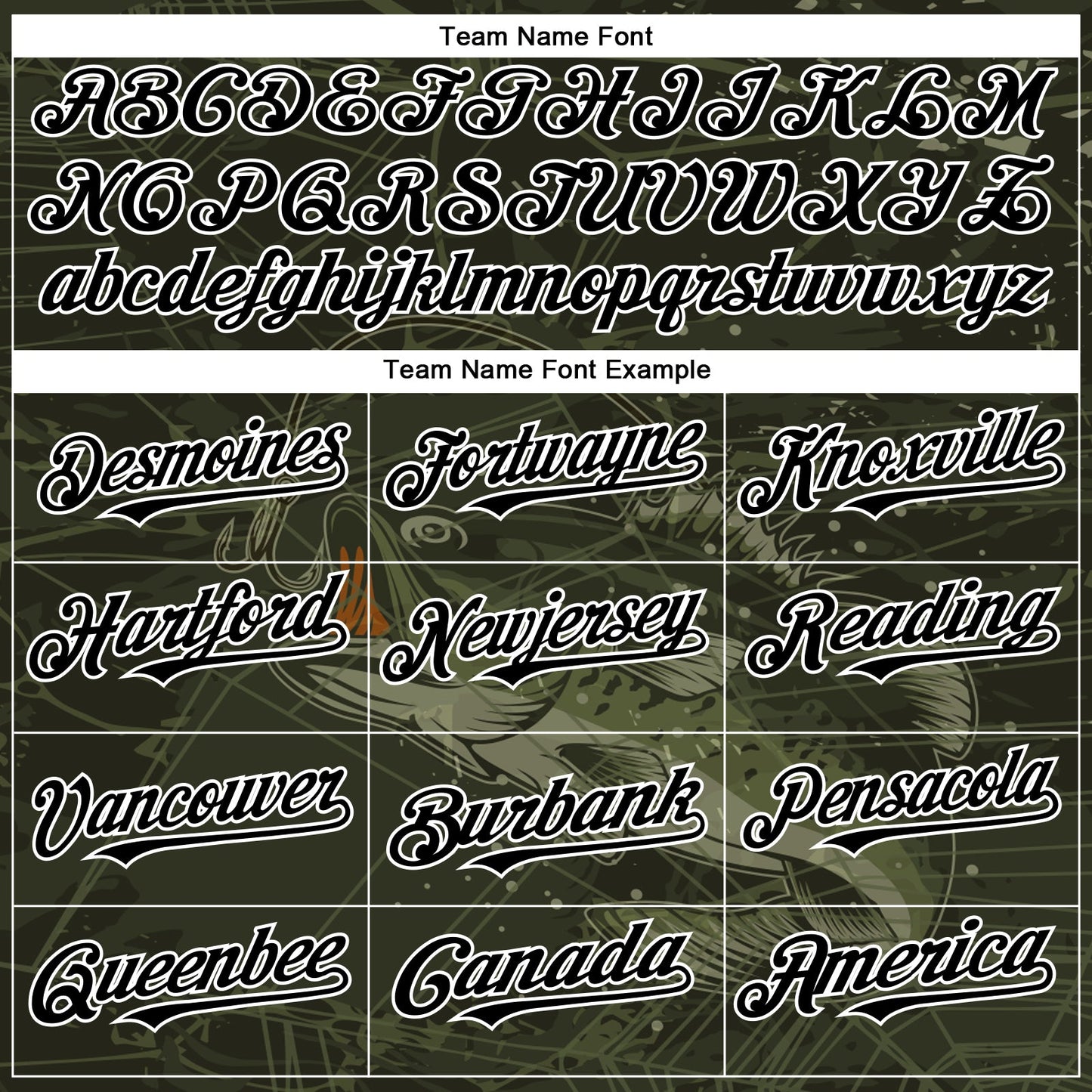 Custom Olive Black-White Largemouth Bass Fish Fishing 3D Bomber Full-Snap Varsity Letterman Hoodie Jacket view 4