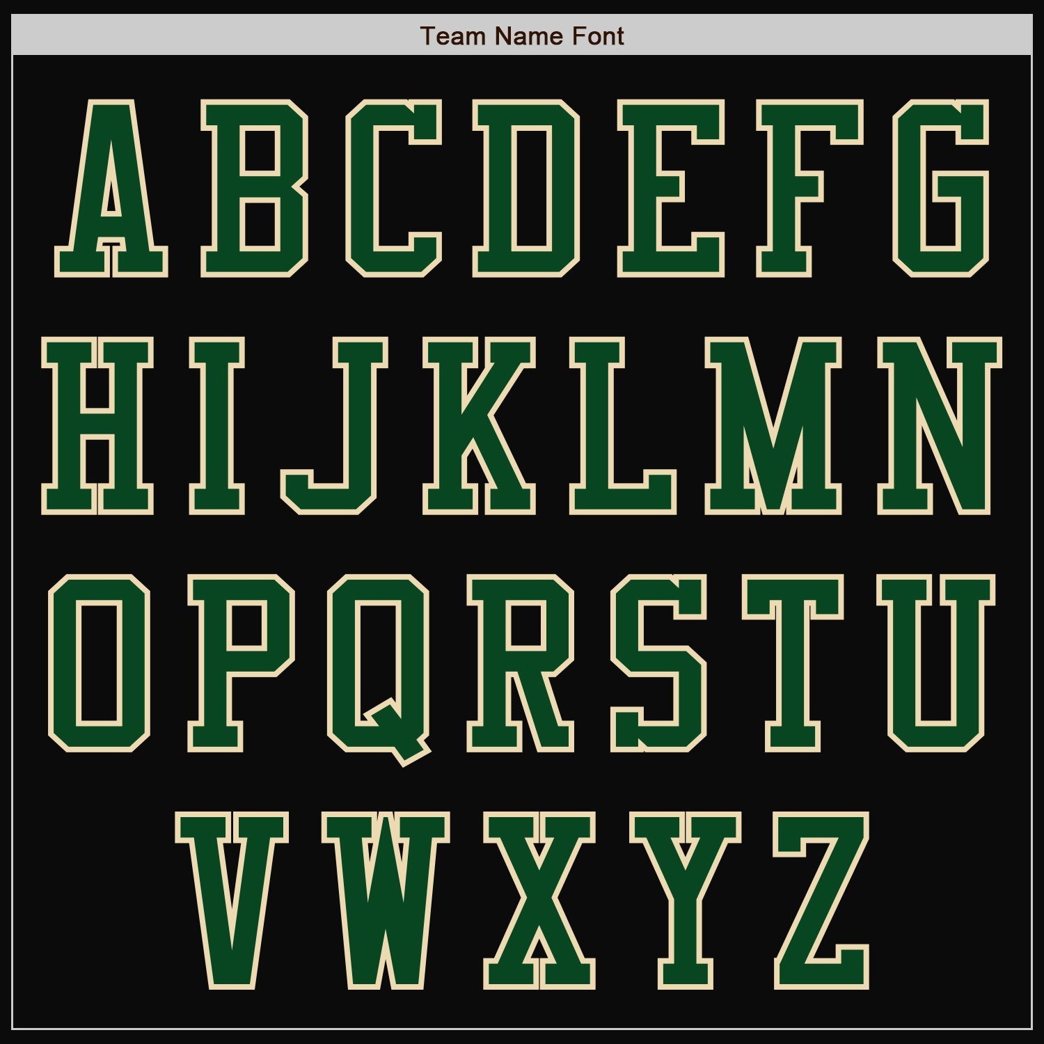 Custom Black Green-Cream Bomber Varsity Letterman Zipper Jacket view 5