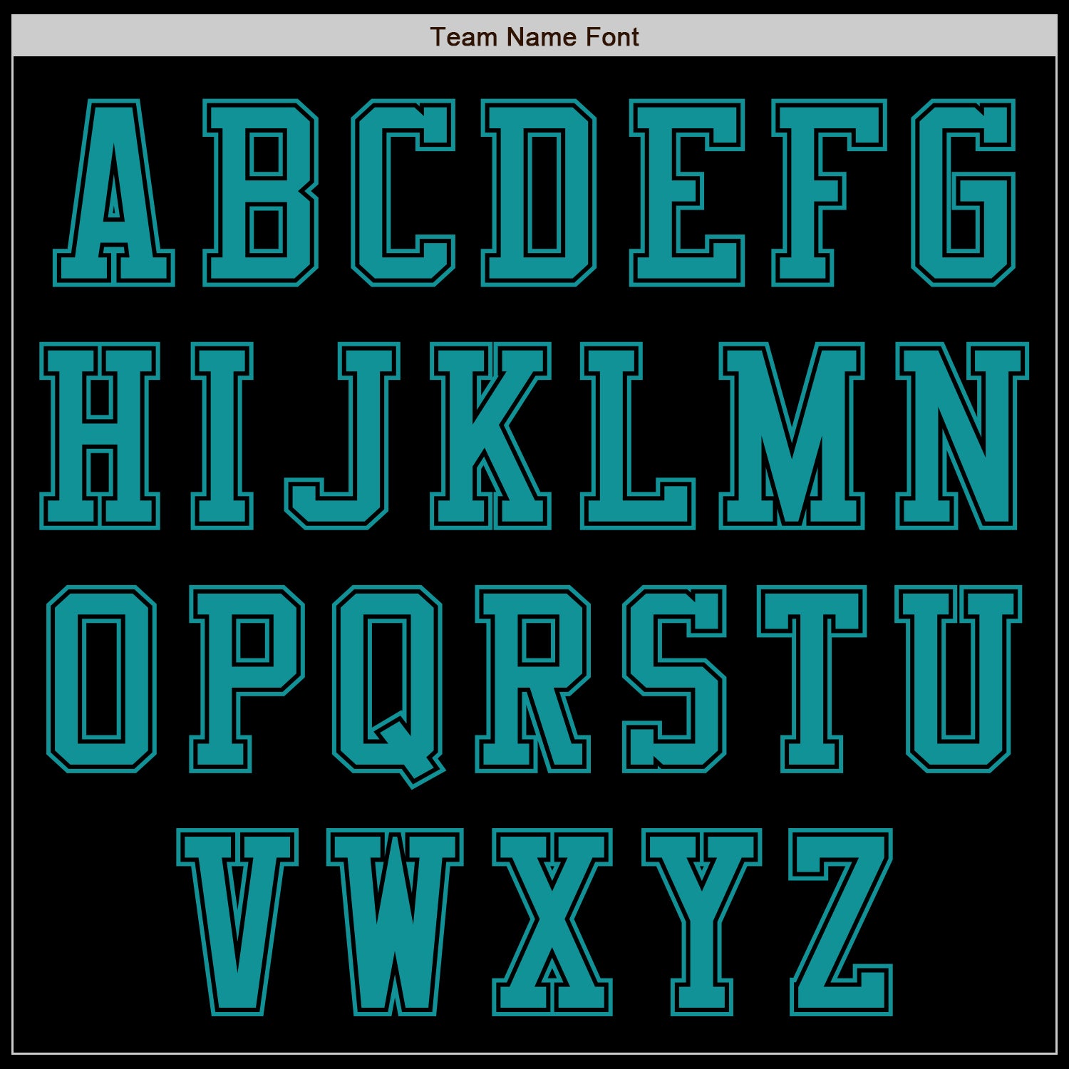 Custom Black Teal Bomber Varsity Letterman Zipper Jacket view 5