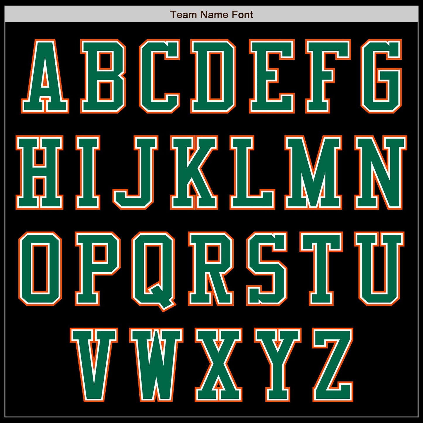 Custom Black Kelly Green-Orange Bomber Varsity Letterman Zipper Jacket view 5