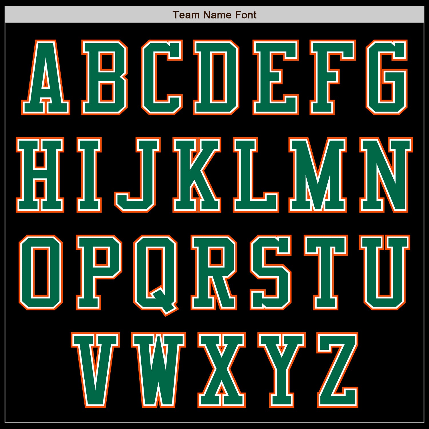 Custom Black Kelly Green-Orange Bomber Varsity Letterman Zipper Jacket view 5