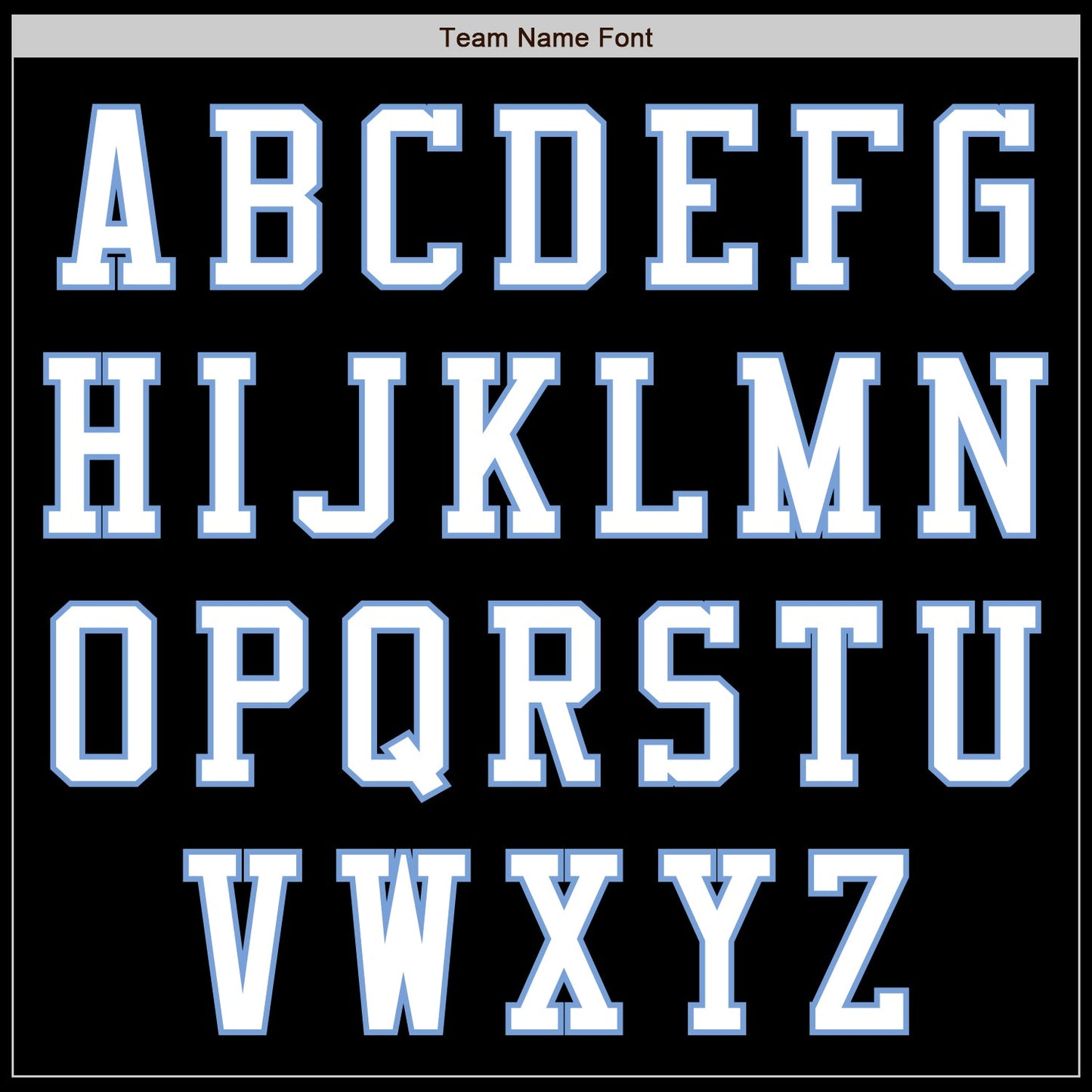 Custom Black Light Blue-White Bomber Varsity Letterman Zipper Jacket view 5