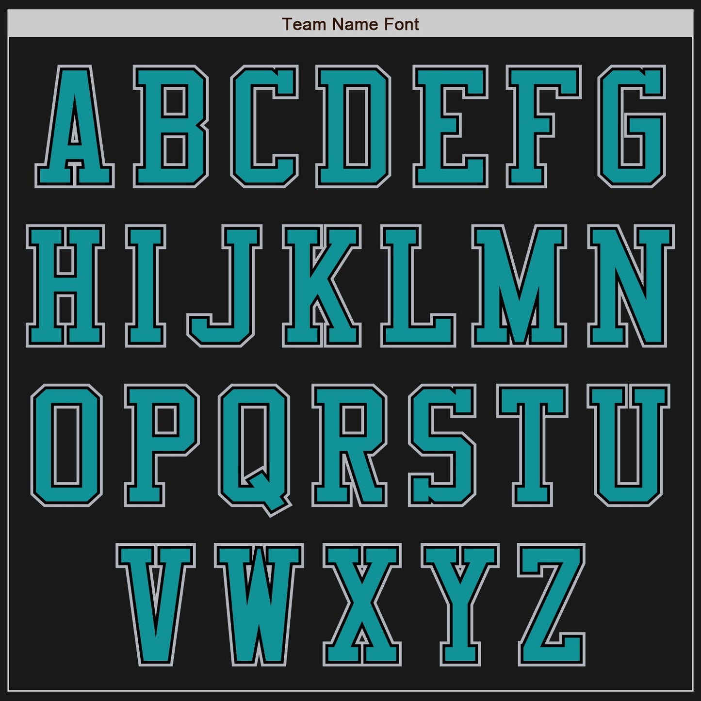 Custom Black Teal-Gray Bomber Varsity Letterman Two Tone Zipper Jacket view 5