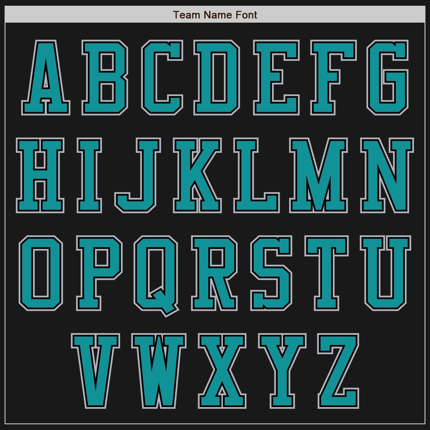 Custom Black Teal-Gray Bomber Varsity Letterman Two Tone Zipper Jacket view 5