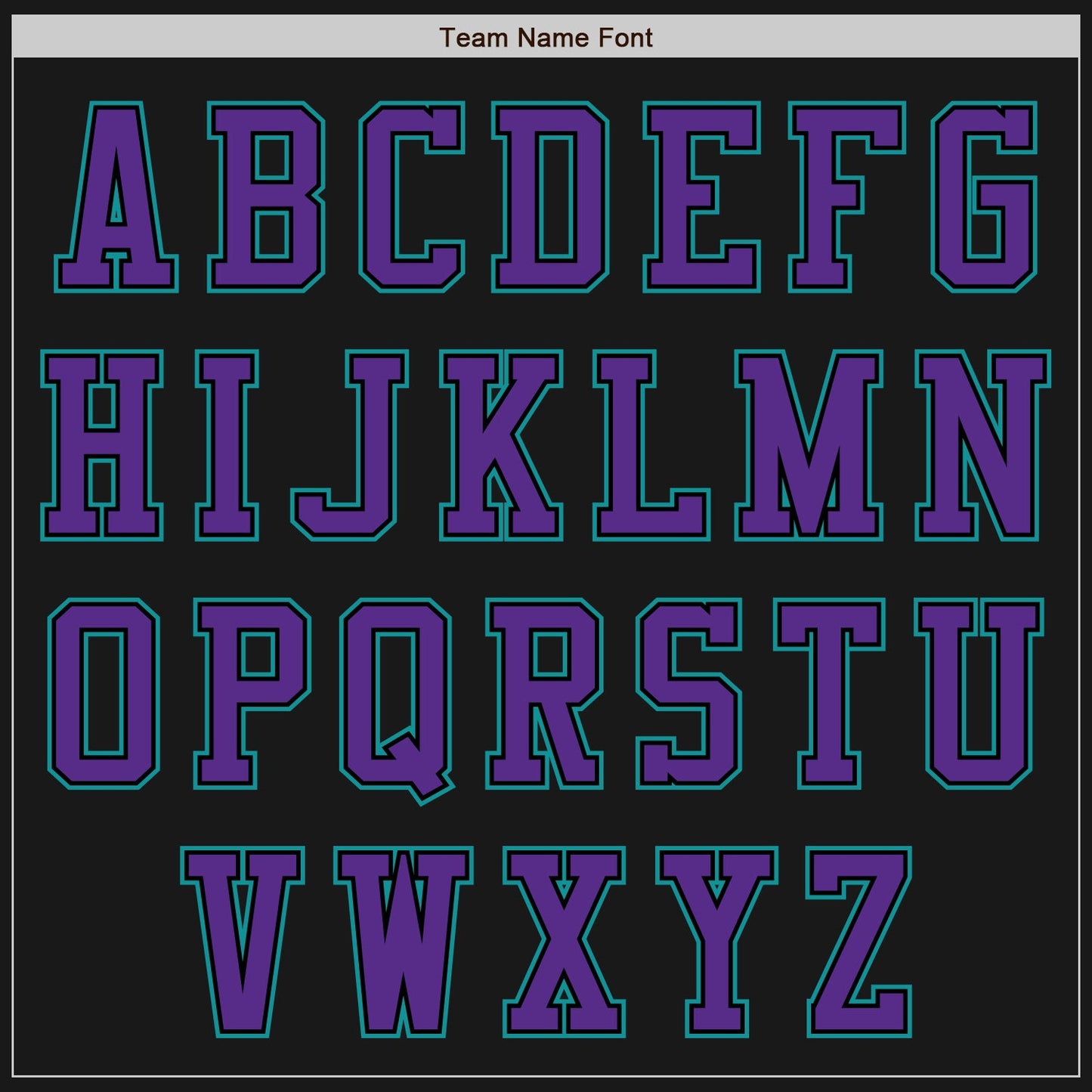Custom Black Teal-Purple Bomber Varsity Letterman Two Tone Zipper Jacket view 5