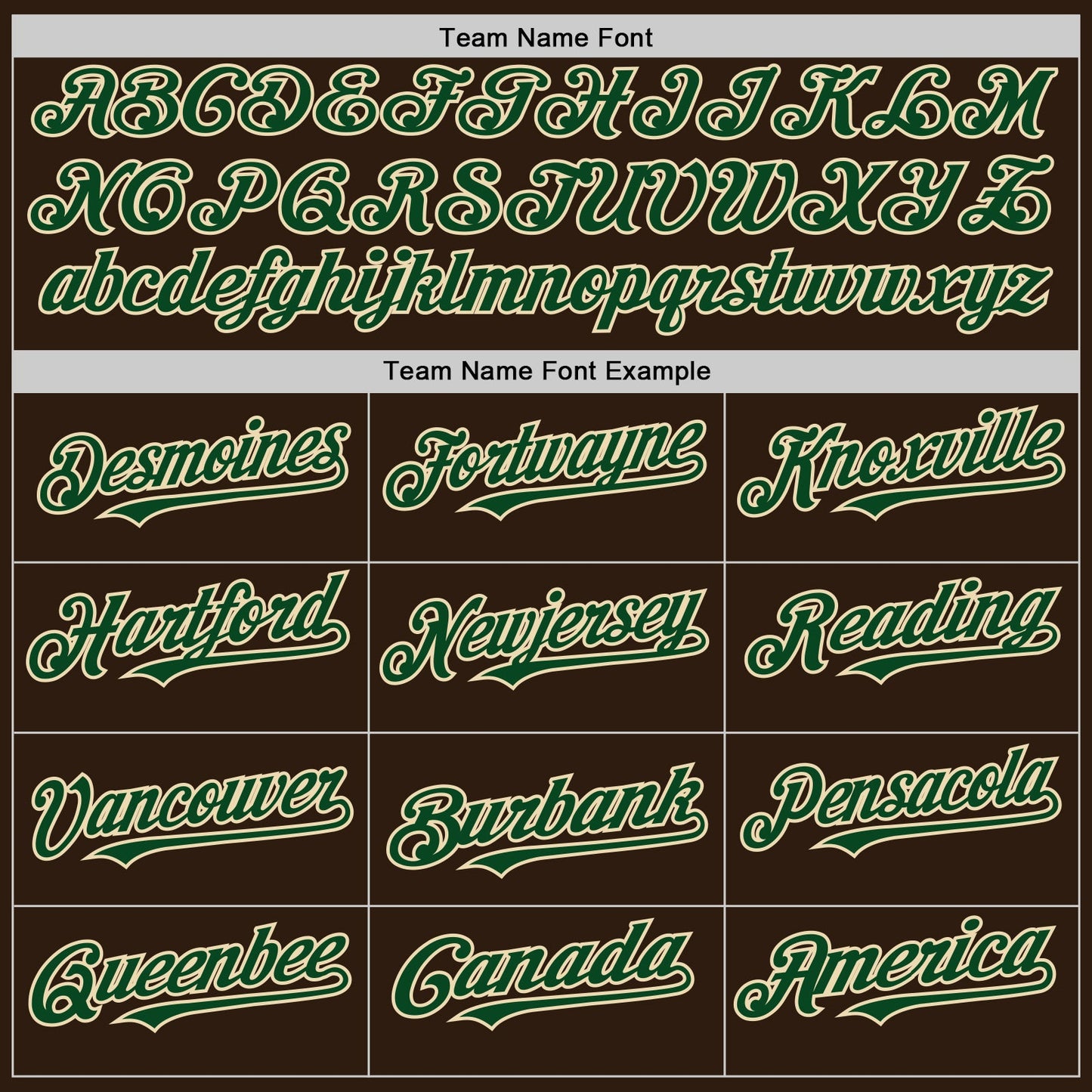 Custom Brown Green-Cream Bomber Full-Snap Varsity Letterman Hoodie Jacket view 4