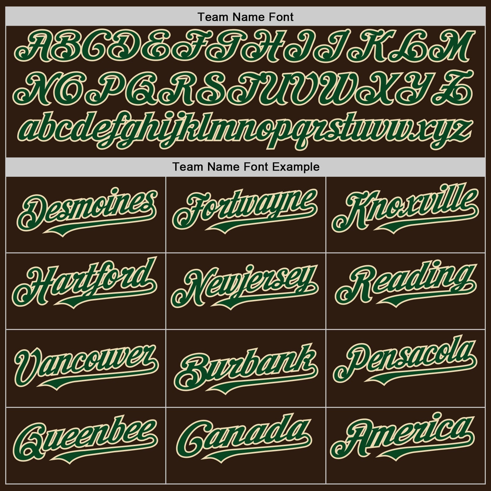 Custom Brown Green-Cream Bomber Full-Snap Varsity Letterman Hoodie Jacket view 4