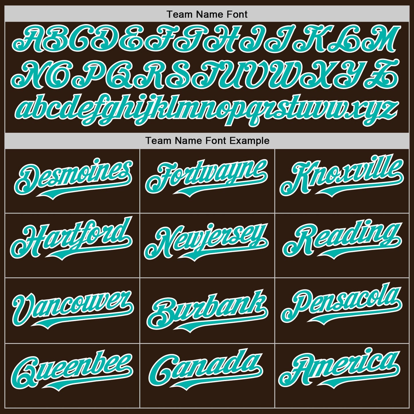 Custom Brown Aqua-White Bomber Full-Snap Varsity Letterman Hoodie Jacket view 4
