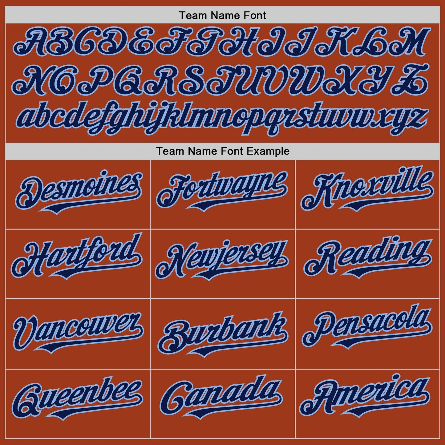 Custom Texas Orange Navy-Light Blue Bomber Full-Snap Varsity Letterman Two Tone Hoodie Jacket view 4