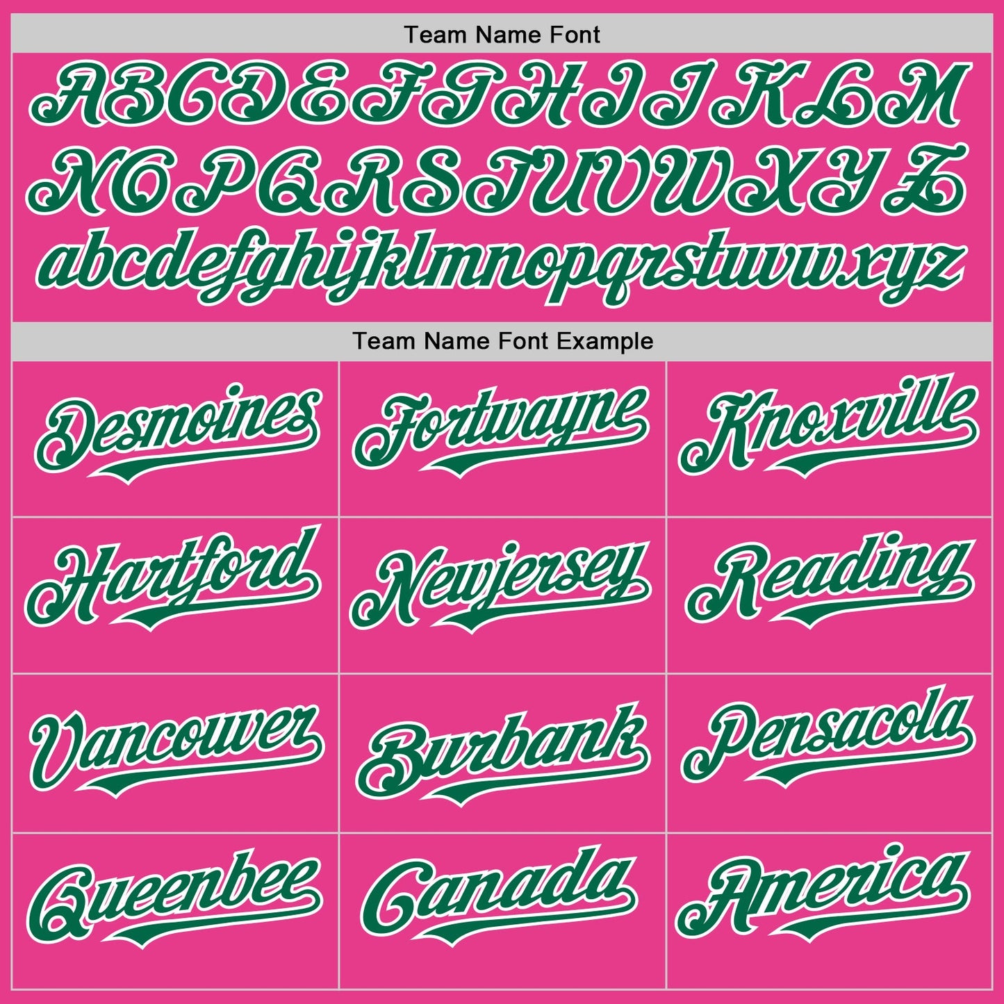 Custom Pink Kelly Green-White Bomber Full-Snap Varsity Letterman Hoodie Jacket view 4