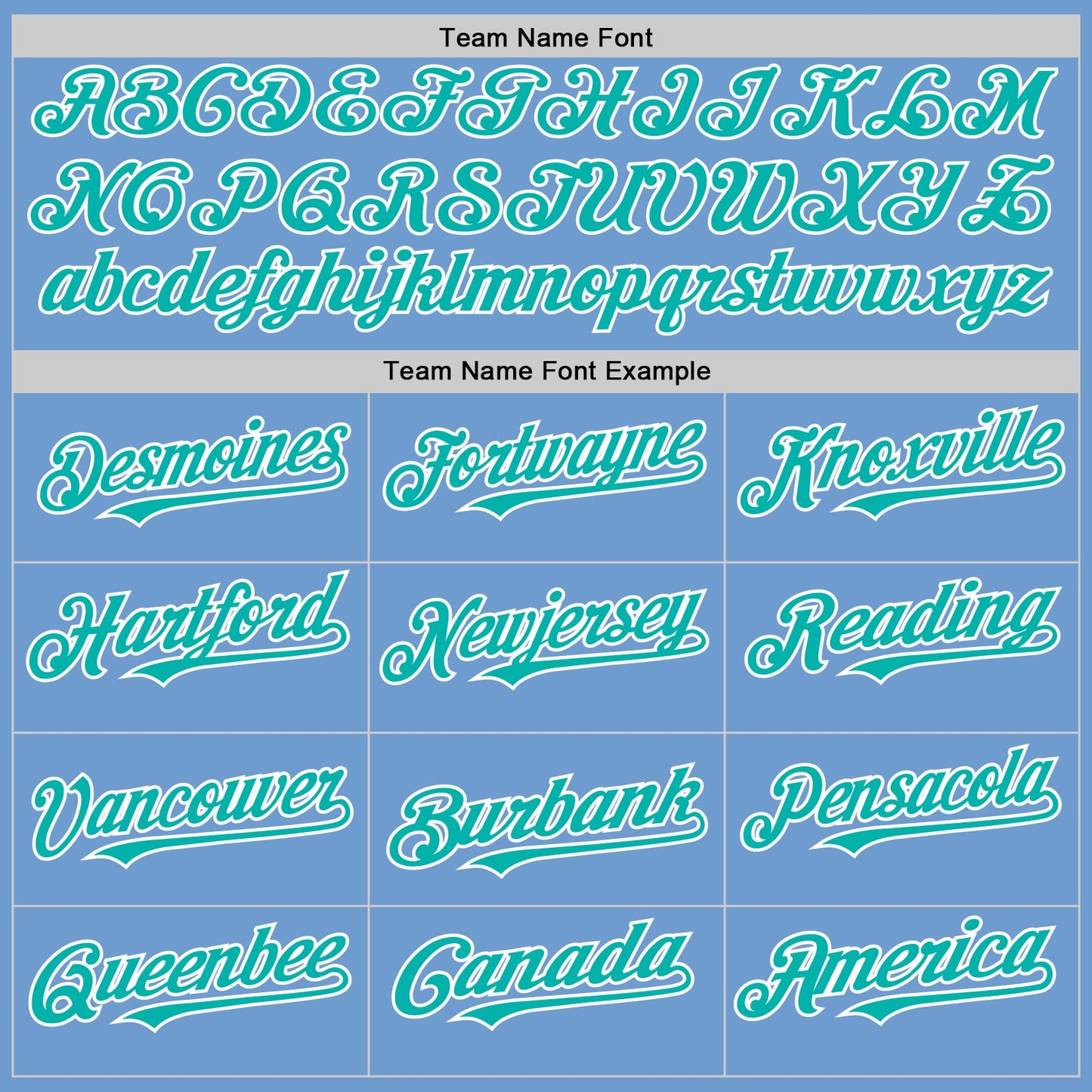 Custom Light Blue Aqua-White Bomber Full-Snap Varsity Letterman Hoodie Jacket view 4