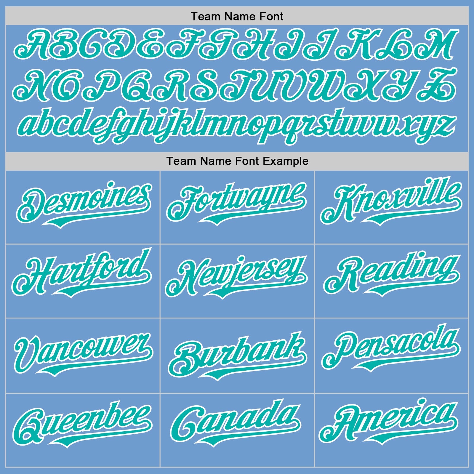 Custom Light Blue Aqua-White Bomber Full-Snap Varsity Letterman Hoodie Jacket view 4