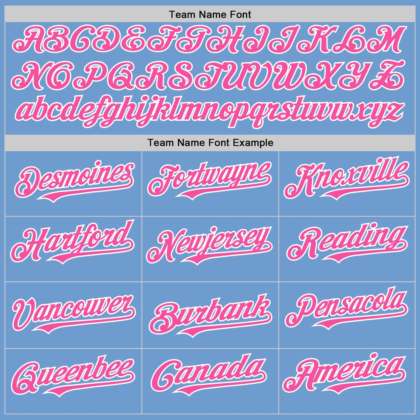 Custom Light Blue Pink-White Bomber Full-Snap Varsity Letterman Hoodie Jacket view 4