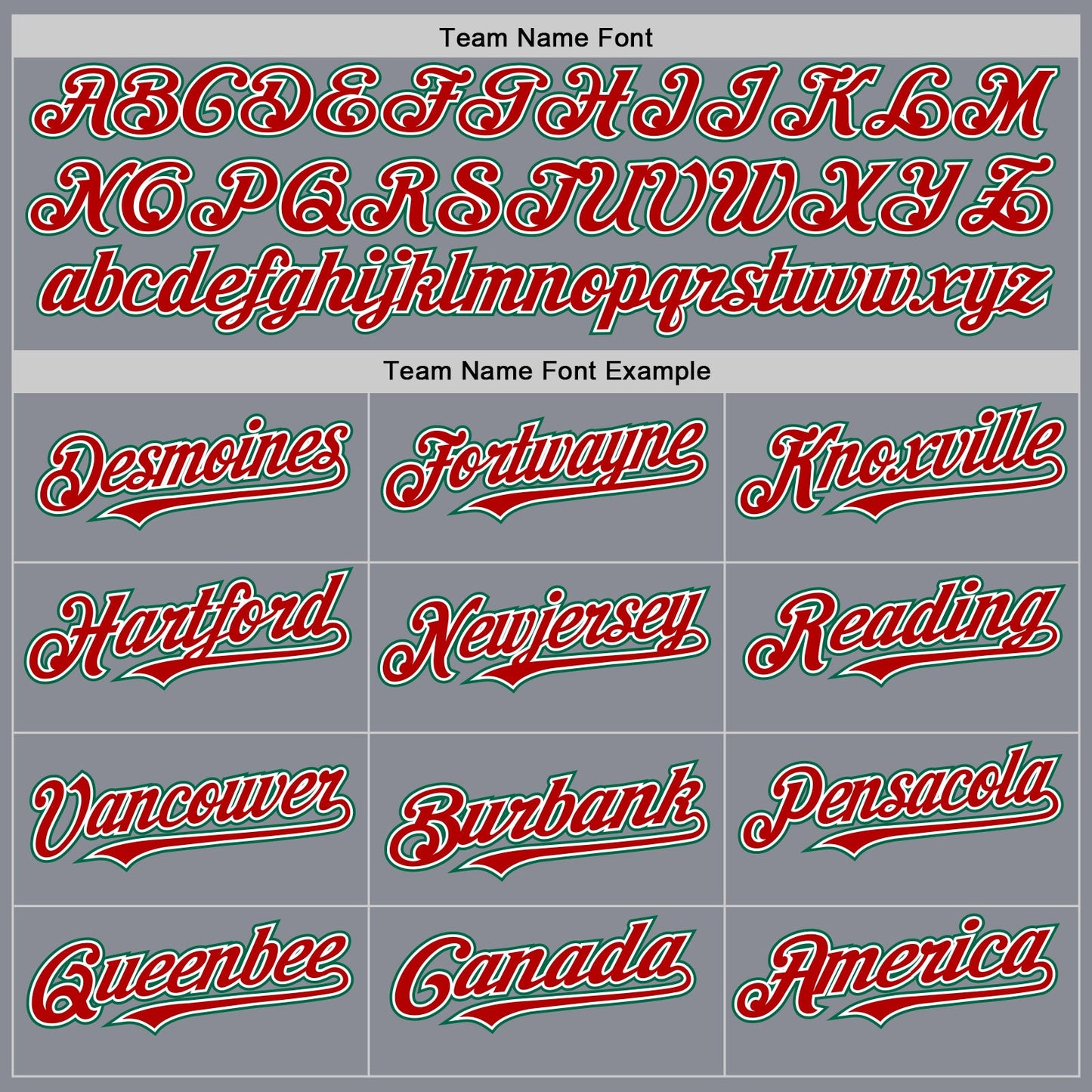Custom Gray Kelly Green-Red Bomber Full-Snap Varsity Letterman Hoodie Jacket view 4