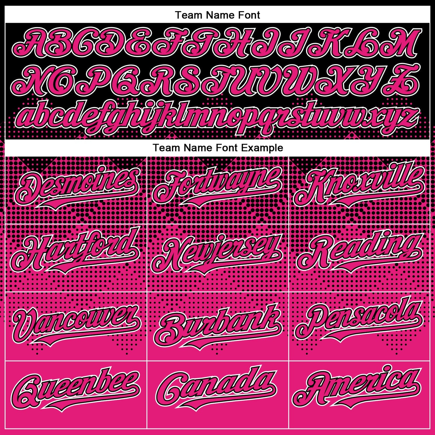 Custom Black Hot Pink-White Gradient Square Shape 3D Pattern Design Bomber Full-Snap Varsity Letterman Hoodie Jacket view 4