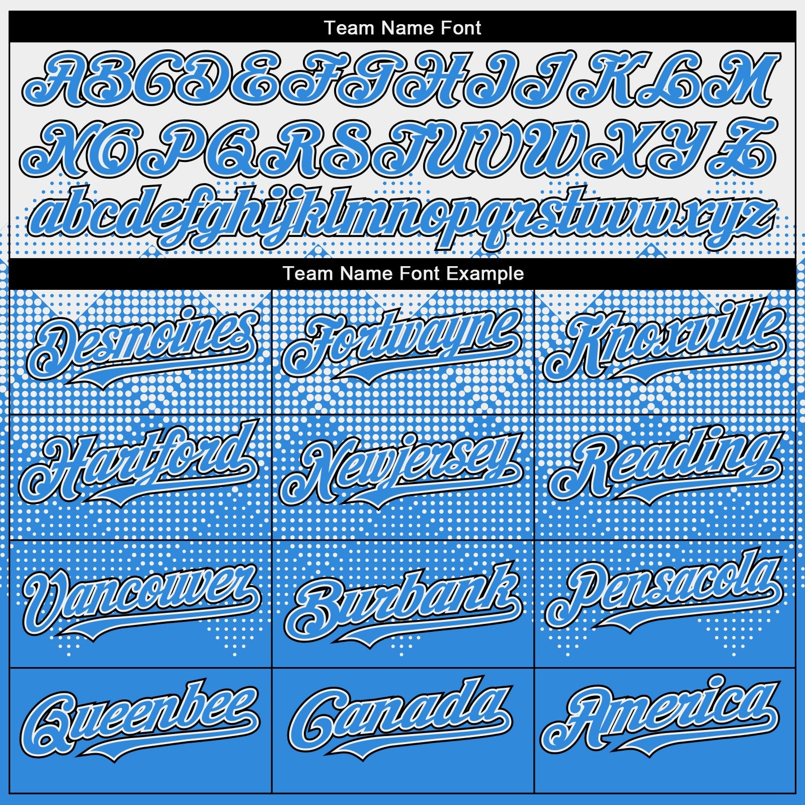 Custom White Powder Blue-Black Gradient Square Shape 3D Pattern Design Bomber Full-Snap Varsity Letterman Hoodie Jacket view 4