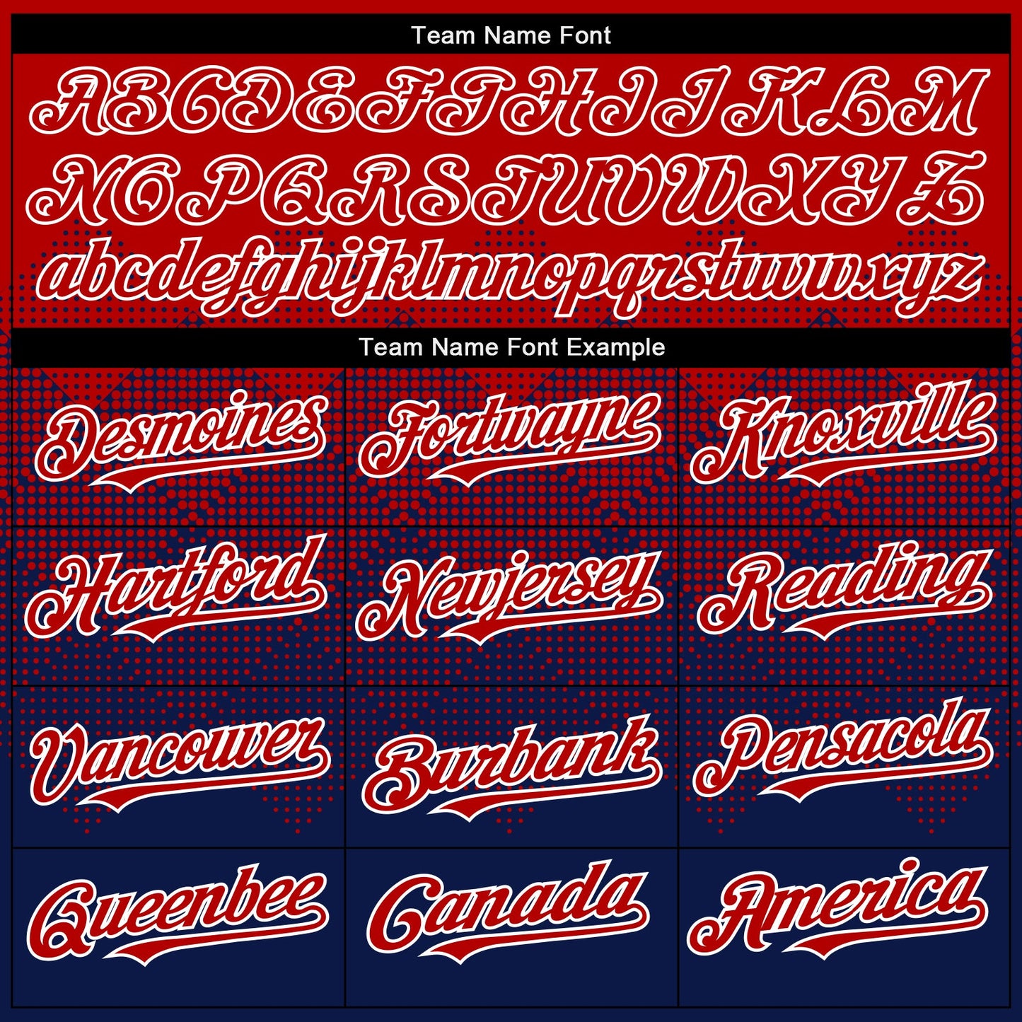 Custom Red Navy-White Gradient Square Shape 3D Pattern Design Bomber Full-Snap Varsity Letterman Hoodie Jacket view 4