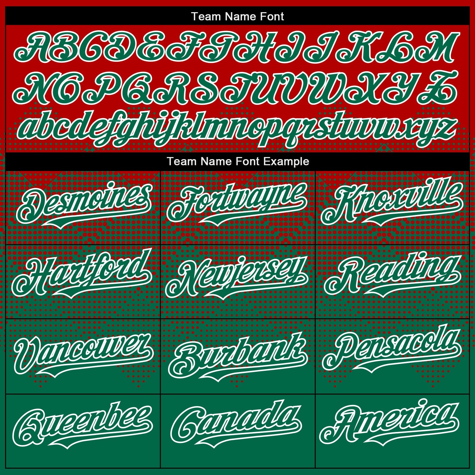 Custom Red Kelly Green-White Gradient Square Shape 3D Pattern Design Bomber Full-Snap Varsity Letterman Hoodie Jacket view 4