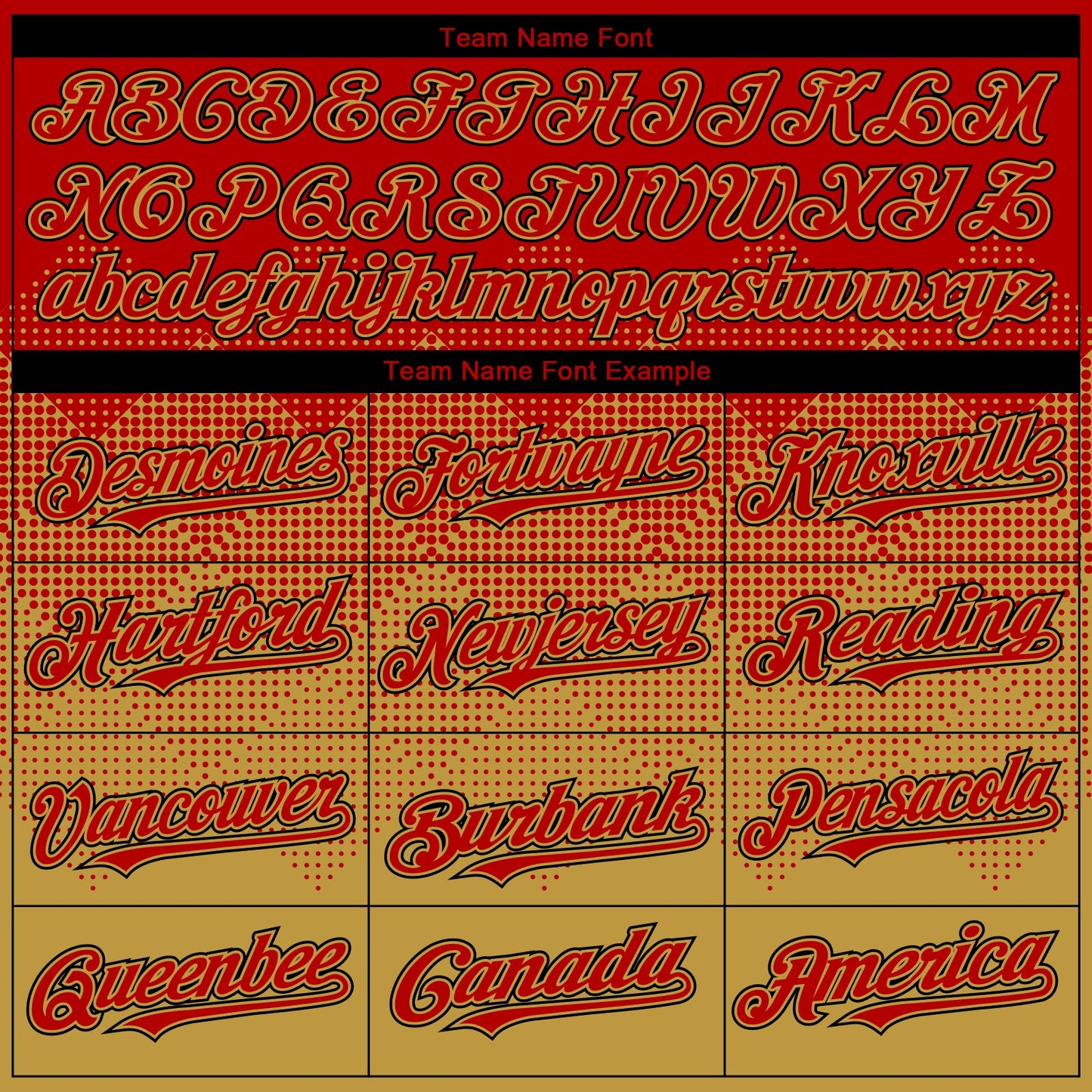 Custom Red Old Gold-Black Gradient Square Shape 3D Pattern Design Bomber Full-Snap Varsity Letterman Hoodie Jacket view 4