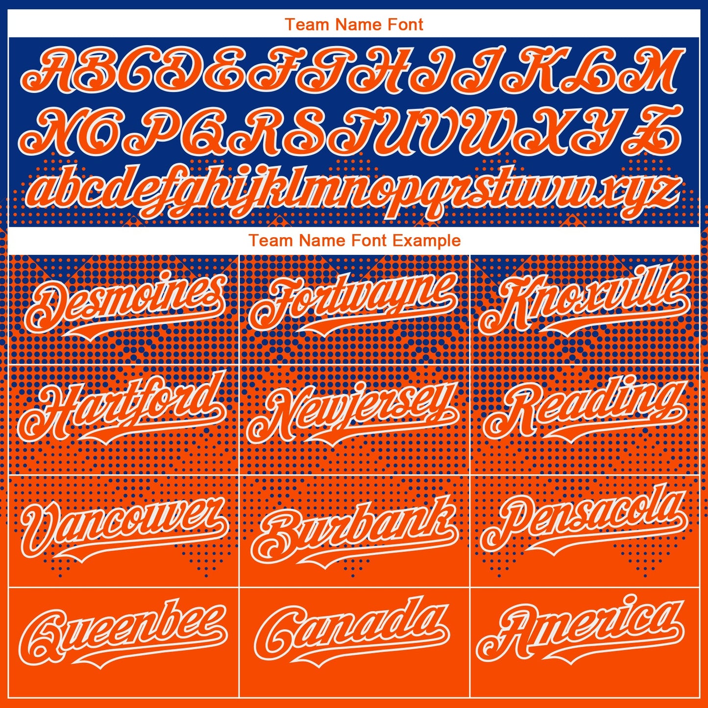 Custom Royal Orange-White Gradient Square Shape 3D Pattern Design Bomber Full-Snap Varsity Letterman Hoodie Jacket view 4