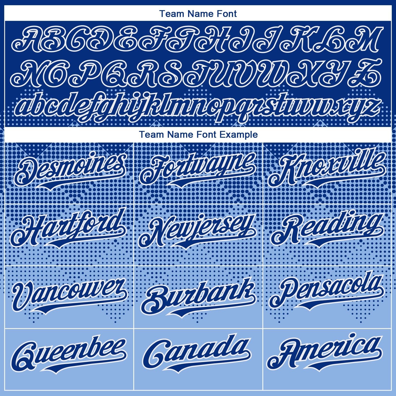 Custom Royal Light Blue-White Gradient Square Shape 3D Pattern Design Bomber Full-Snap Varsity Letterman Hoodie Jacket view 4