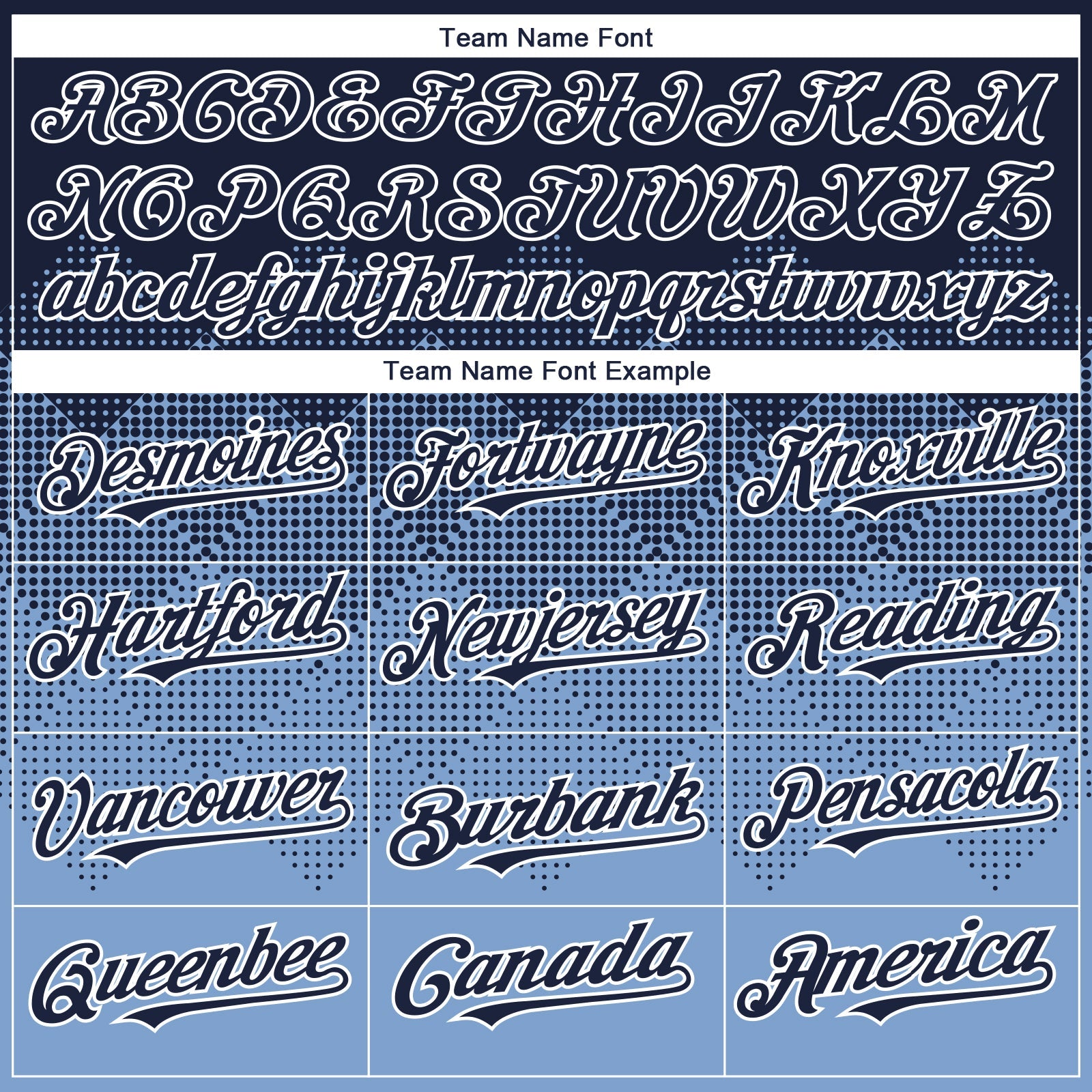 Custom Navy Light Blue-White Gradient Square Shape 3D Pattern Design Bomber Full-Snap Varsity Letterman Hoodie Jacket view 4