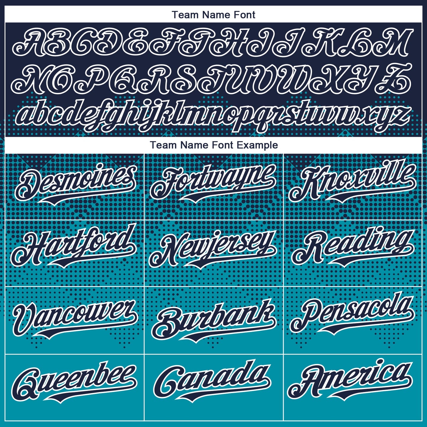 Custom Navy Teal-White Gradient Square Shape 3D Pattern Design Bomber Full-Snap Varsity Letterman Hoodie Jacket view 4