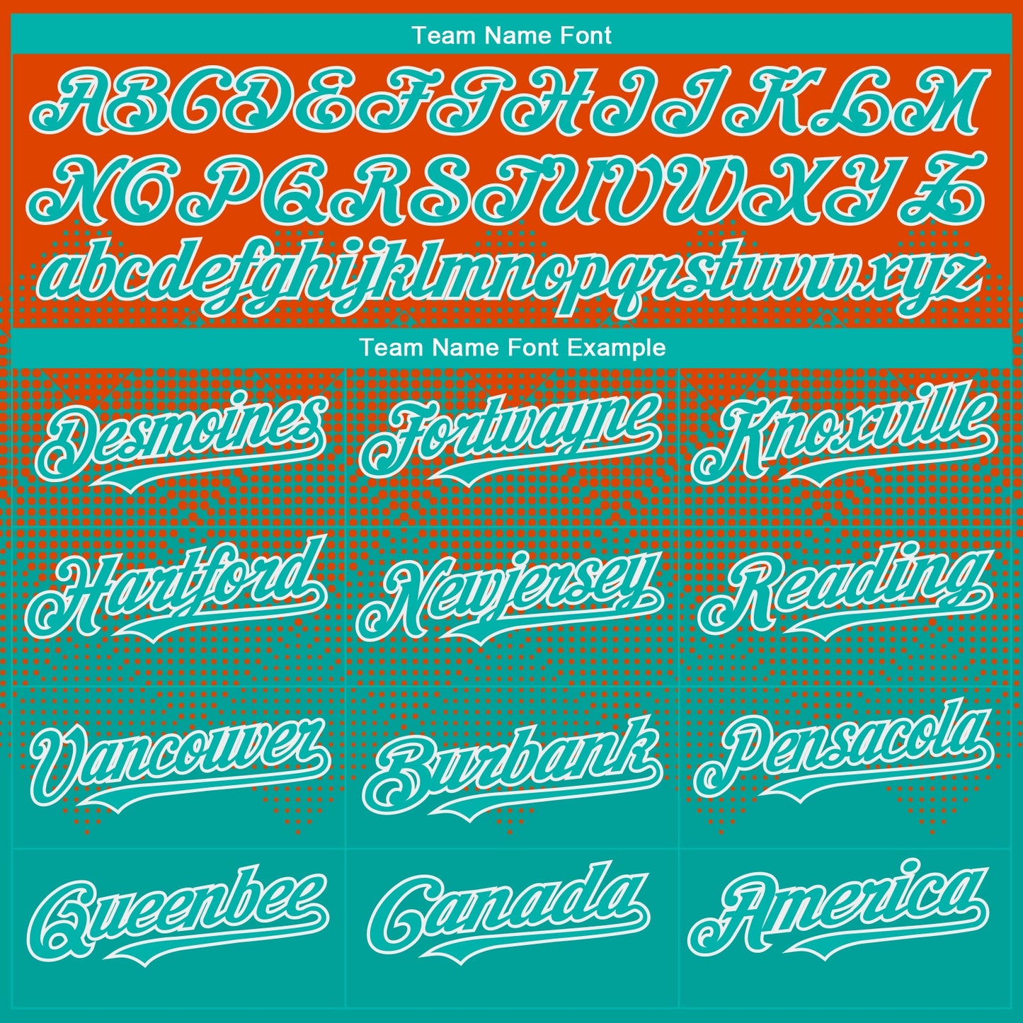Custom Orange Aqua-White Gradient Square Shape 3D Pattern Design Bomber Full-Snap Varsity Letterman Hoodie Jacket view 4