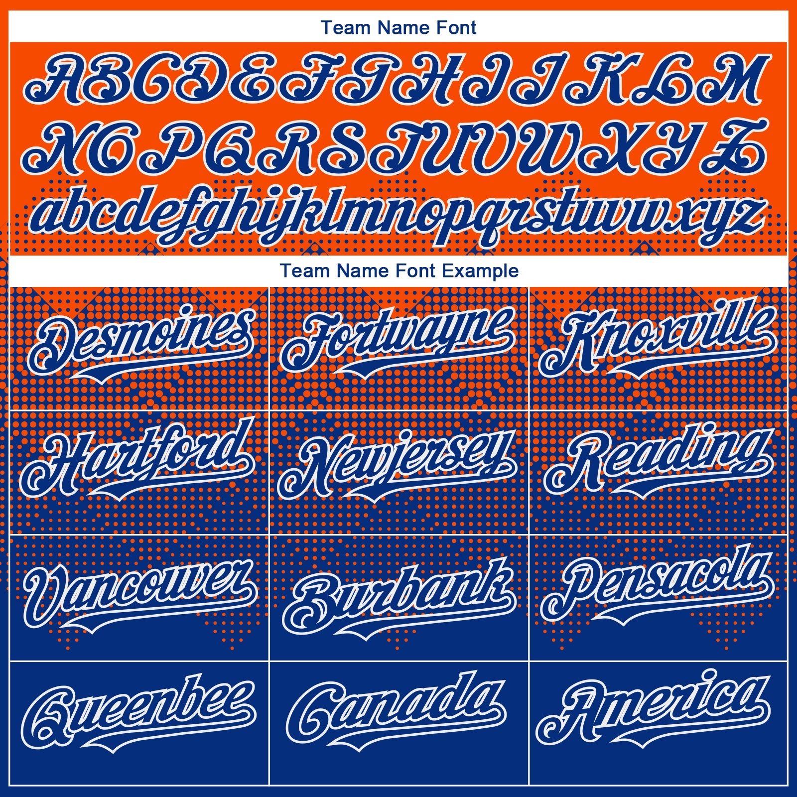 Custom Orange Royal-White Gradient Square Shape 3D Pattern Design Bomber Full-Snap Varsity Letterman Hoodie Jacket view 4