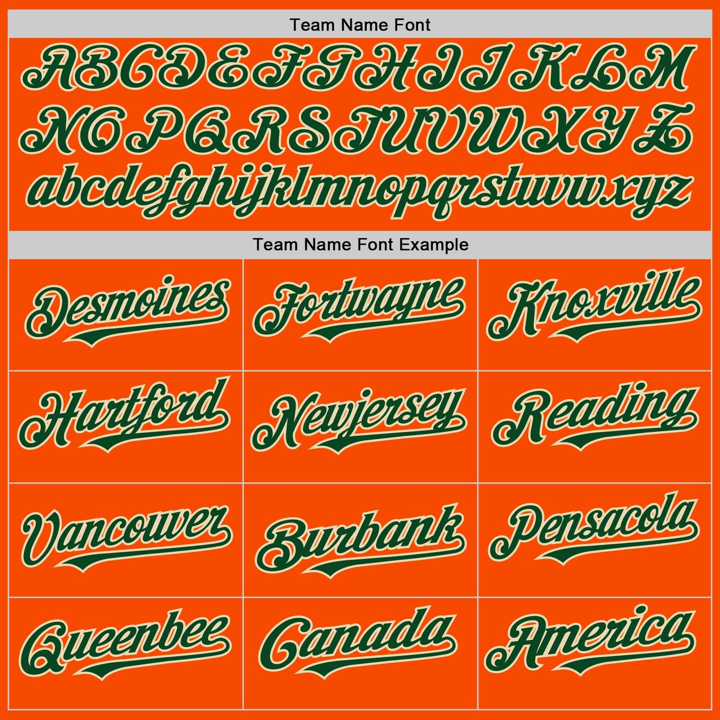 Custom Orange Green-Cream Bomber Full-Snap Varsity Letterman Hoodie Jacket view 4