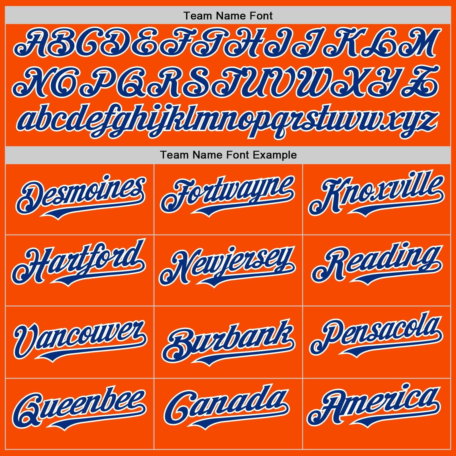 Custom Orange Royal-White Bomber Full-Snap Varsity Letterman Hoodie Jacket view 4