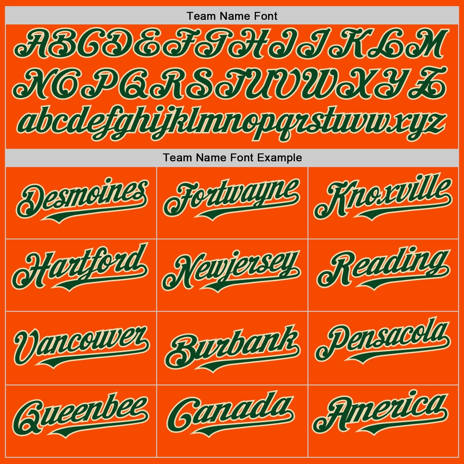 Custom Orange Green-Cream Bomber Full-Snap Varsity Letterman Two Tone Hoodie Jacket view 4