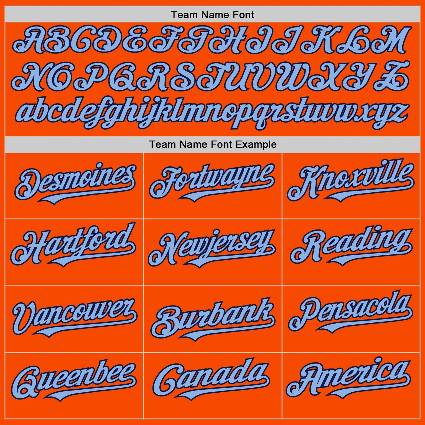 Custom Orange Light Blue-Navy Bomber Full-Snap Varsity Letterman Two Tone Hoodie Jacket view 4