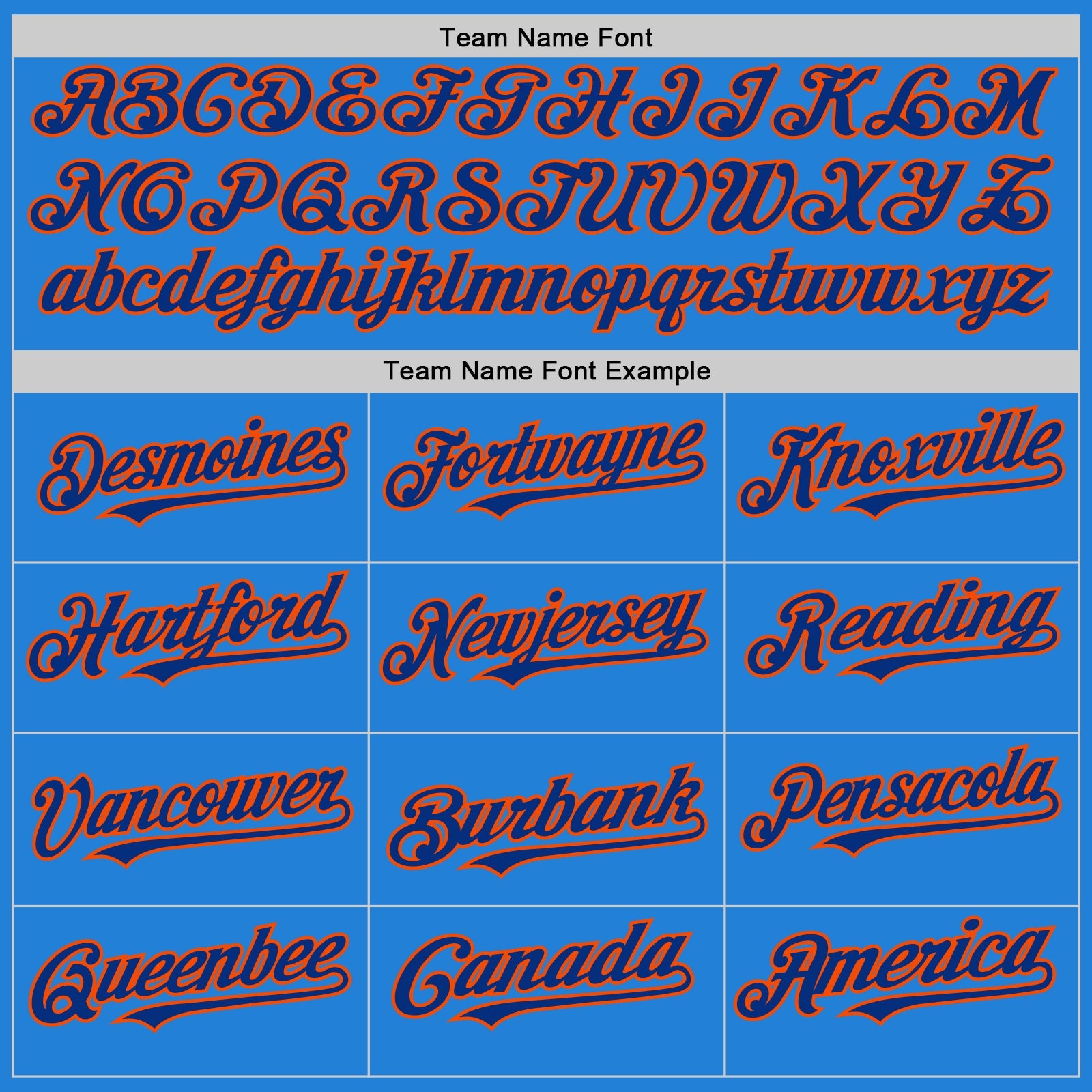 Custom Powder Blue Royal-Orange Bomber Full-Snap Varsity Letterman Hoodie Jacket view 4
