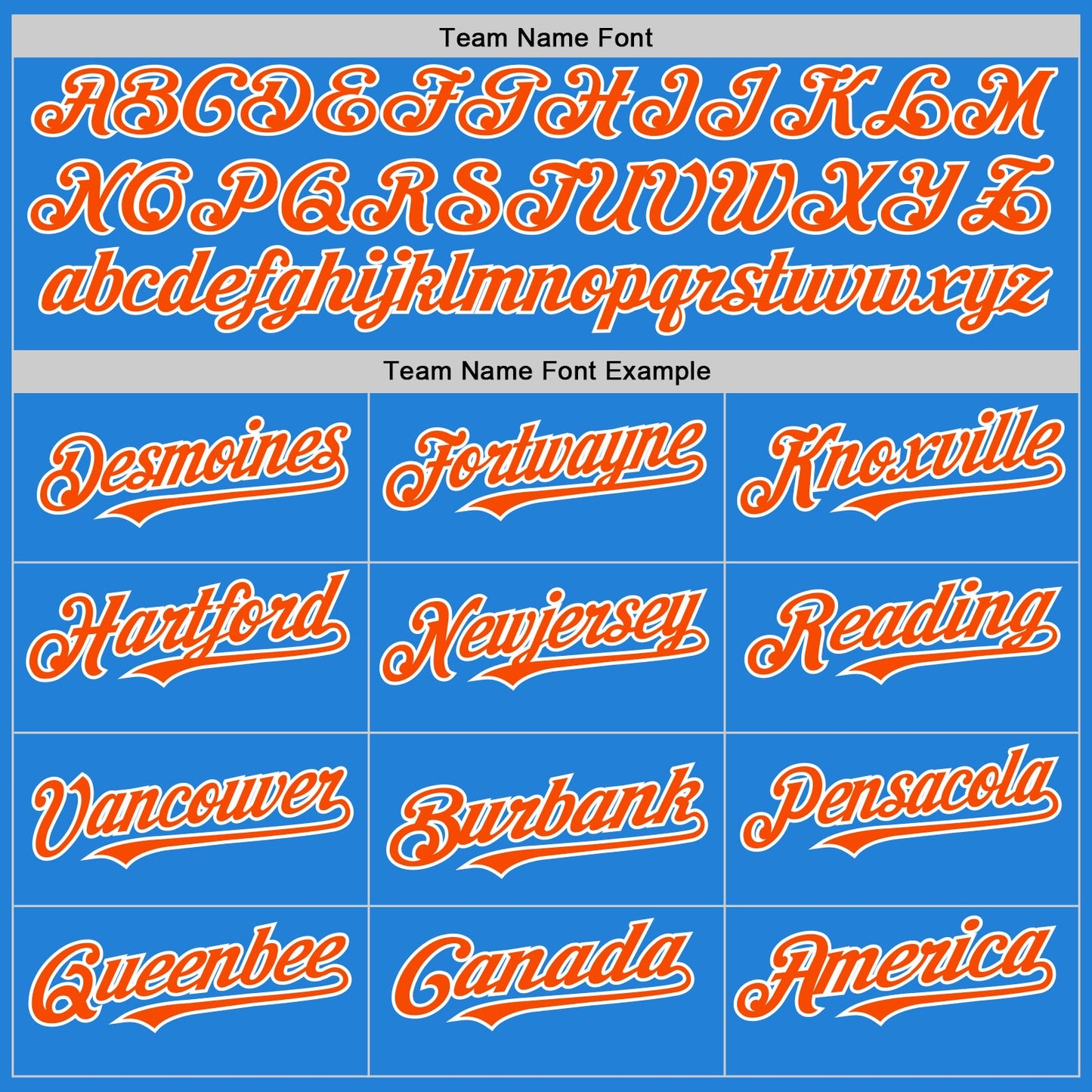 Custom Powder Blue Orange-White Bomber Full-Snap Varsity Letterman Two Tone Hoodie Jacket view 4