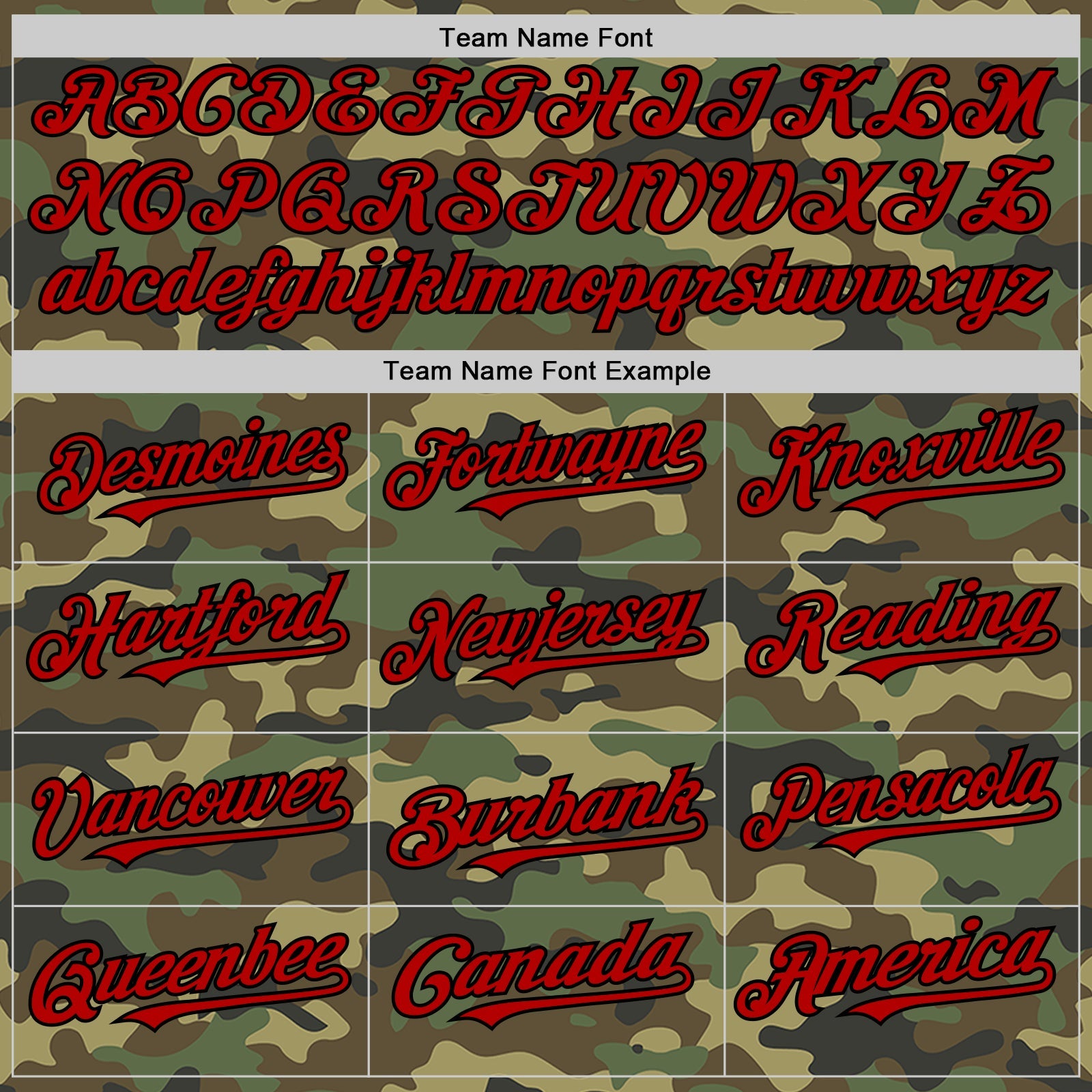 Custom Camo Red-Black Bomber Full-Snap Varsity Letterman Salute To Service Hoodie Jacket view 4
