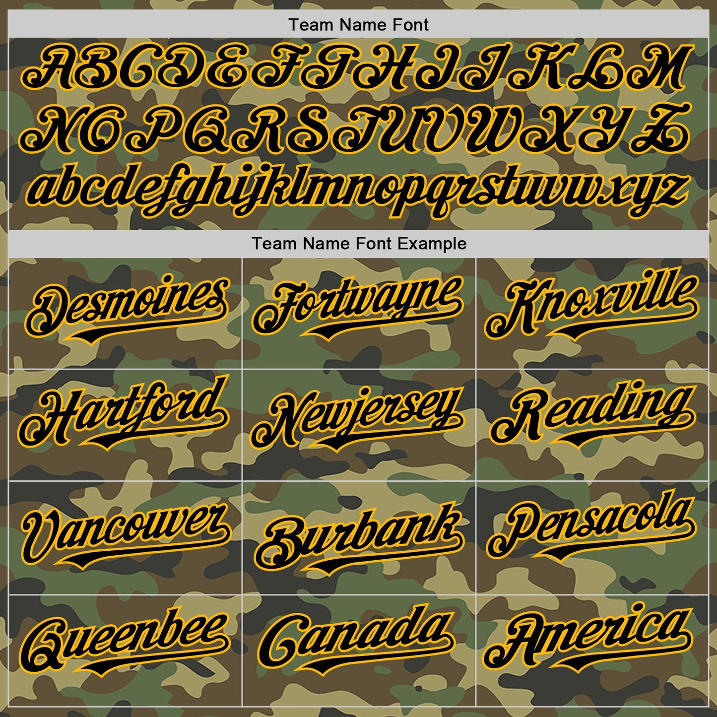 Custom Camo Black-Gold Bomber Full-Snap Varsity Letterman Salute To Service Hoodie Jacket view 4