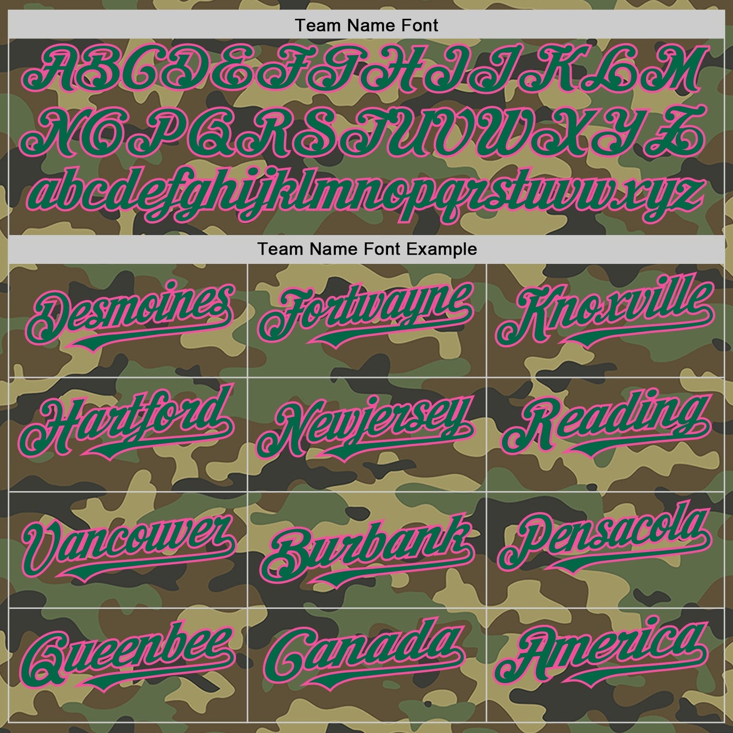 Custom Camo Kelly Green-Pink Bomber Full-Snap Varsity Letterman Salute To Service Hoodie Jacket view 4