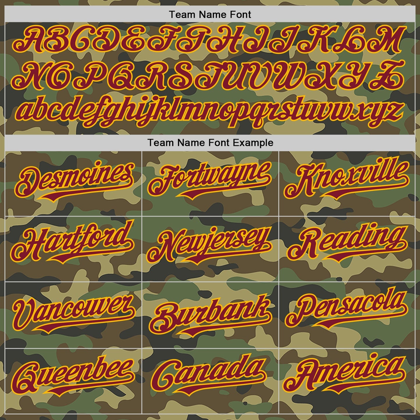 Custom Camo Crimson-Gold Bomber Full-Snap Varsity Letterman Salute To Service Hoodie Jacket view 4