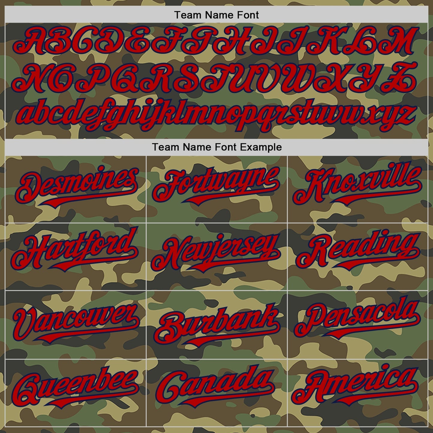 Custom Camo Red-Navy Bomber Full-Snap Varsity Letterman Salute To Service Hoodie Jacket view 4