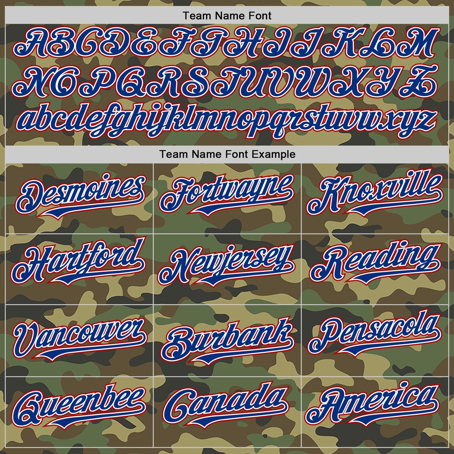Custom Camo Royal-Red Bomber Full-Snap Varsity Letterman Salute To Service Hoodie Jacket view 4