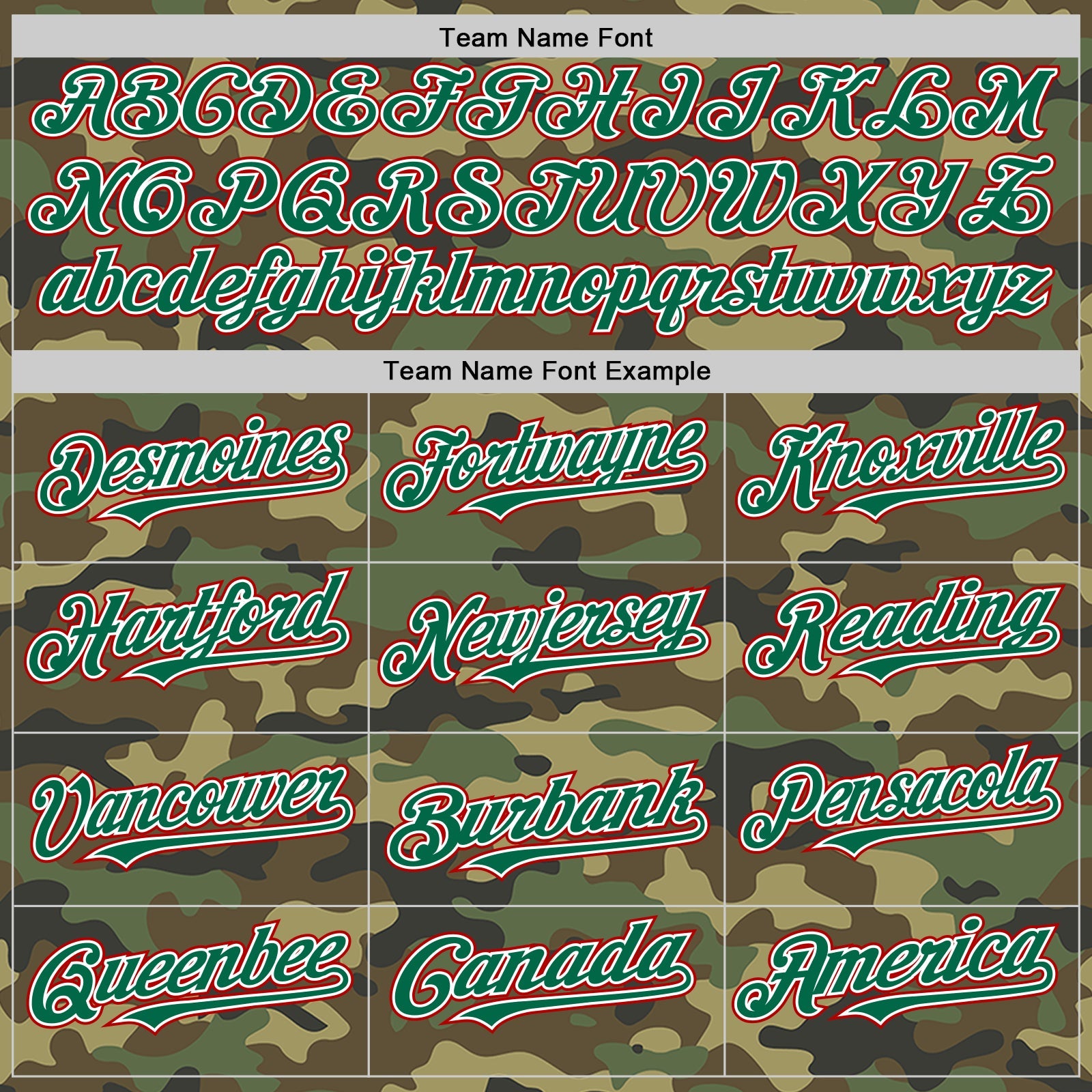 Custom Camo Kelly Green-Red Bomber Full-Snap Varsity Letterman Salute To Service Hoodie Jacket view 4