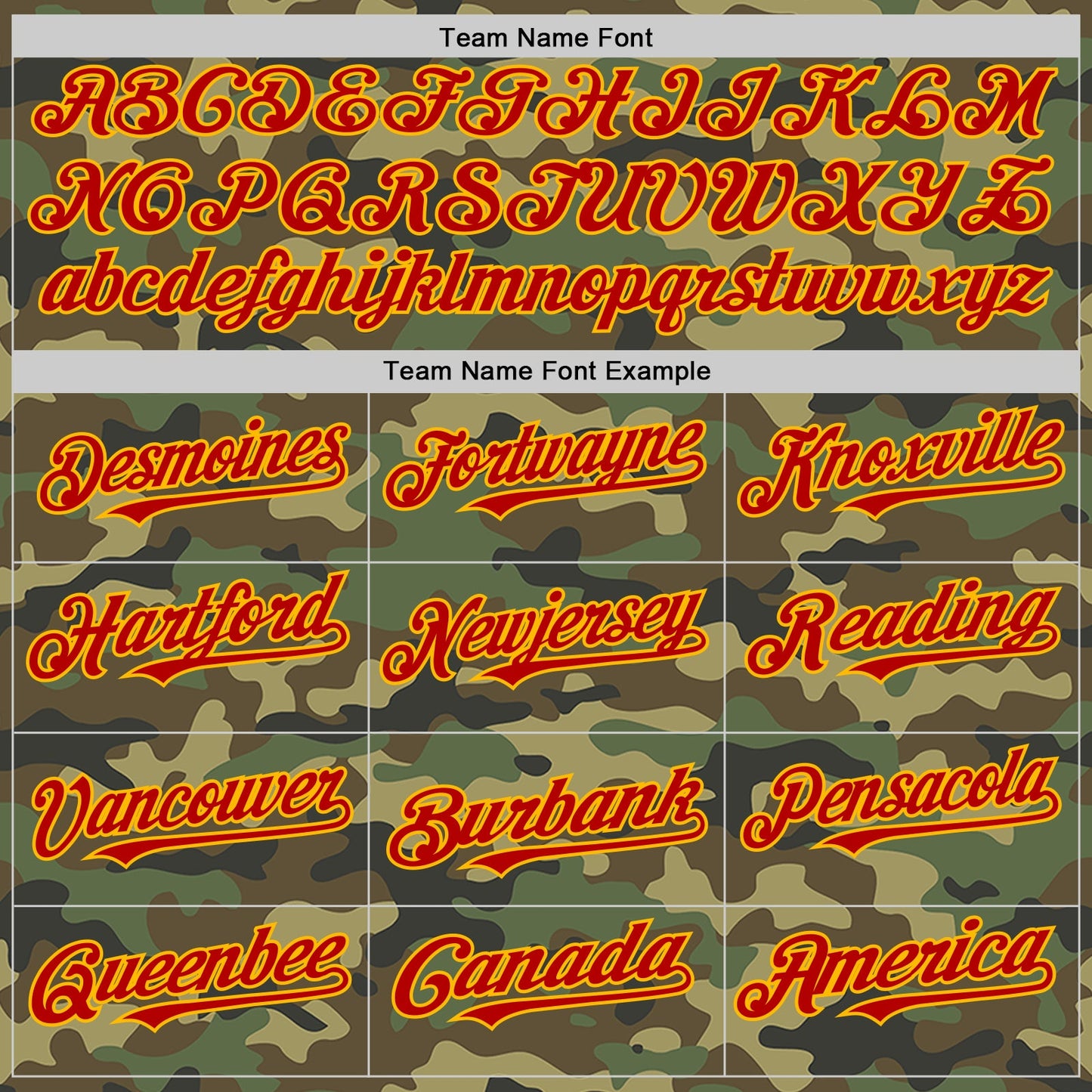 Custom Camo Red-Gold Bomber Full-Snap Varsity Letterman Salute To Service Hoodie Jacket view 4