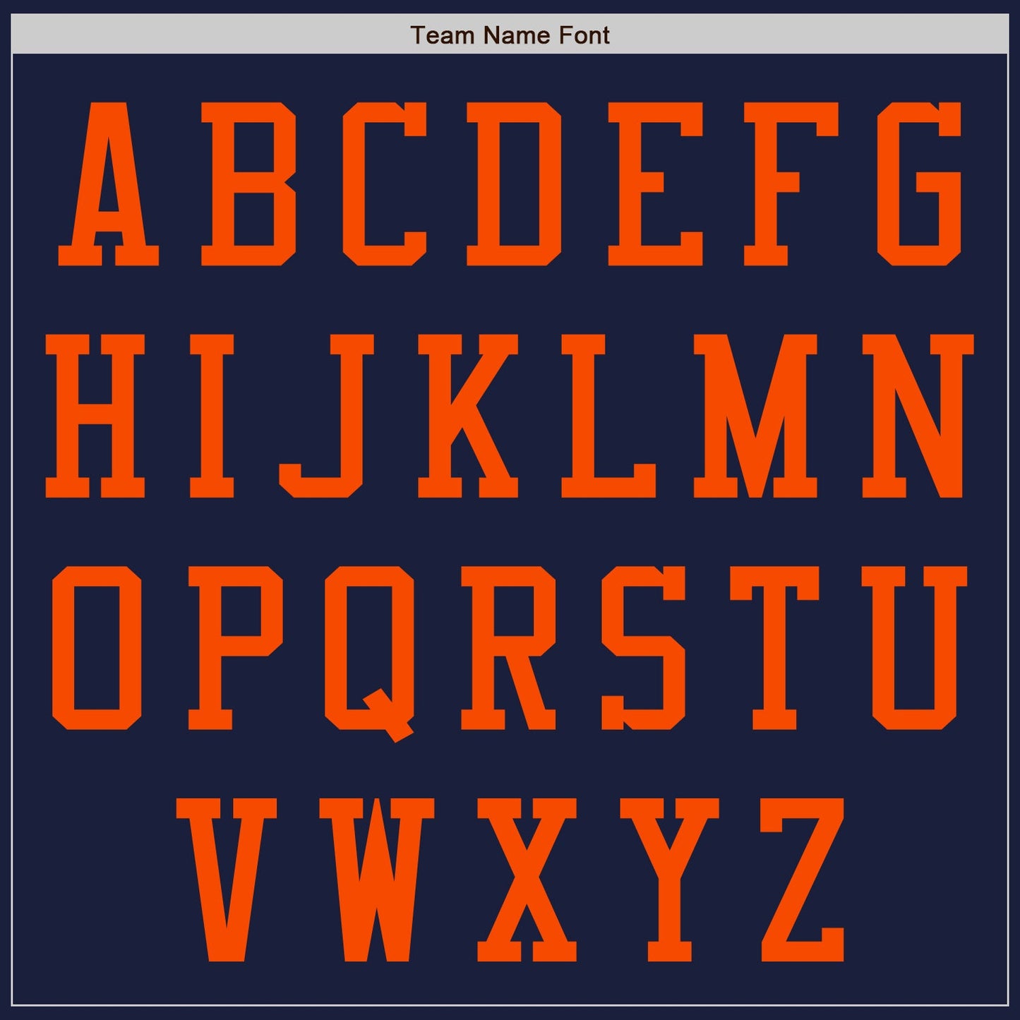 Custom Navy Orange Bomber Varsity Letterman Two Tone Zipper Jacket view 5