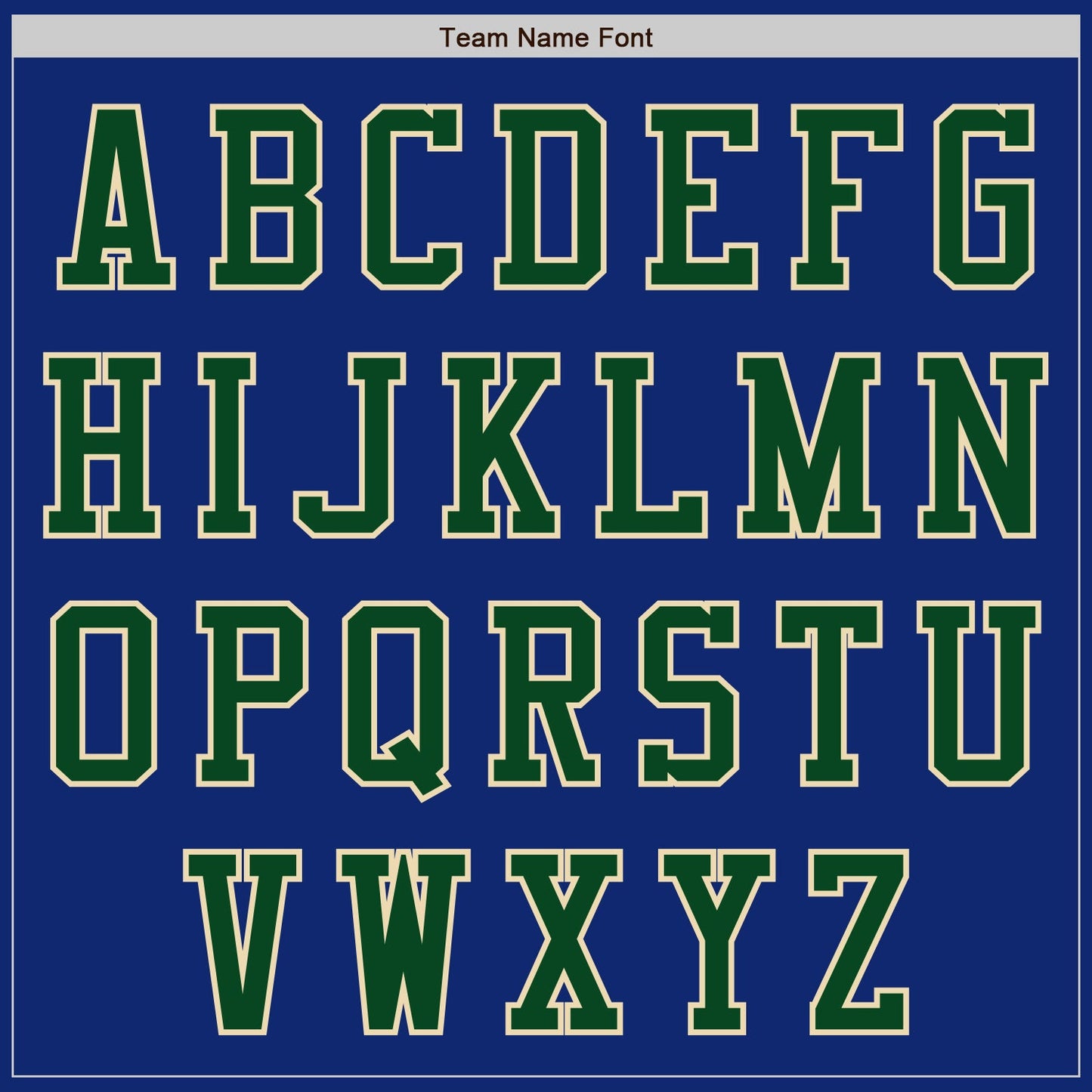 Custom Royal Green-Cream Bomber Varsity Letterman Zipper Jacket view 5