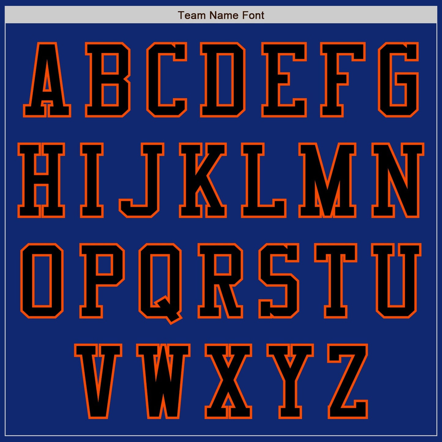 Custom Royal Black-Orange Bomber Varsity Letterman Zipper Jacket view 5