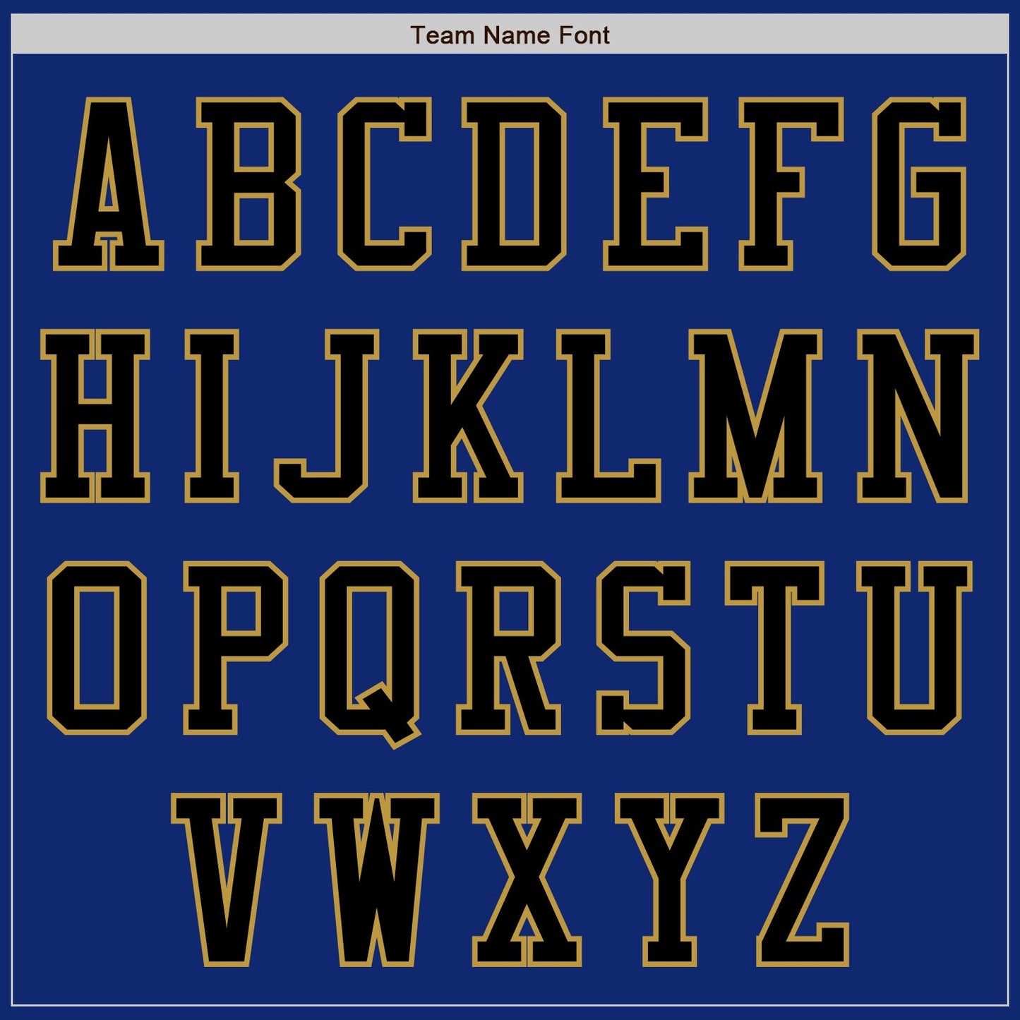 Custom Royal Black-Old Gold Bomber Varsity Letterman Zipper Jacket view 5
