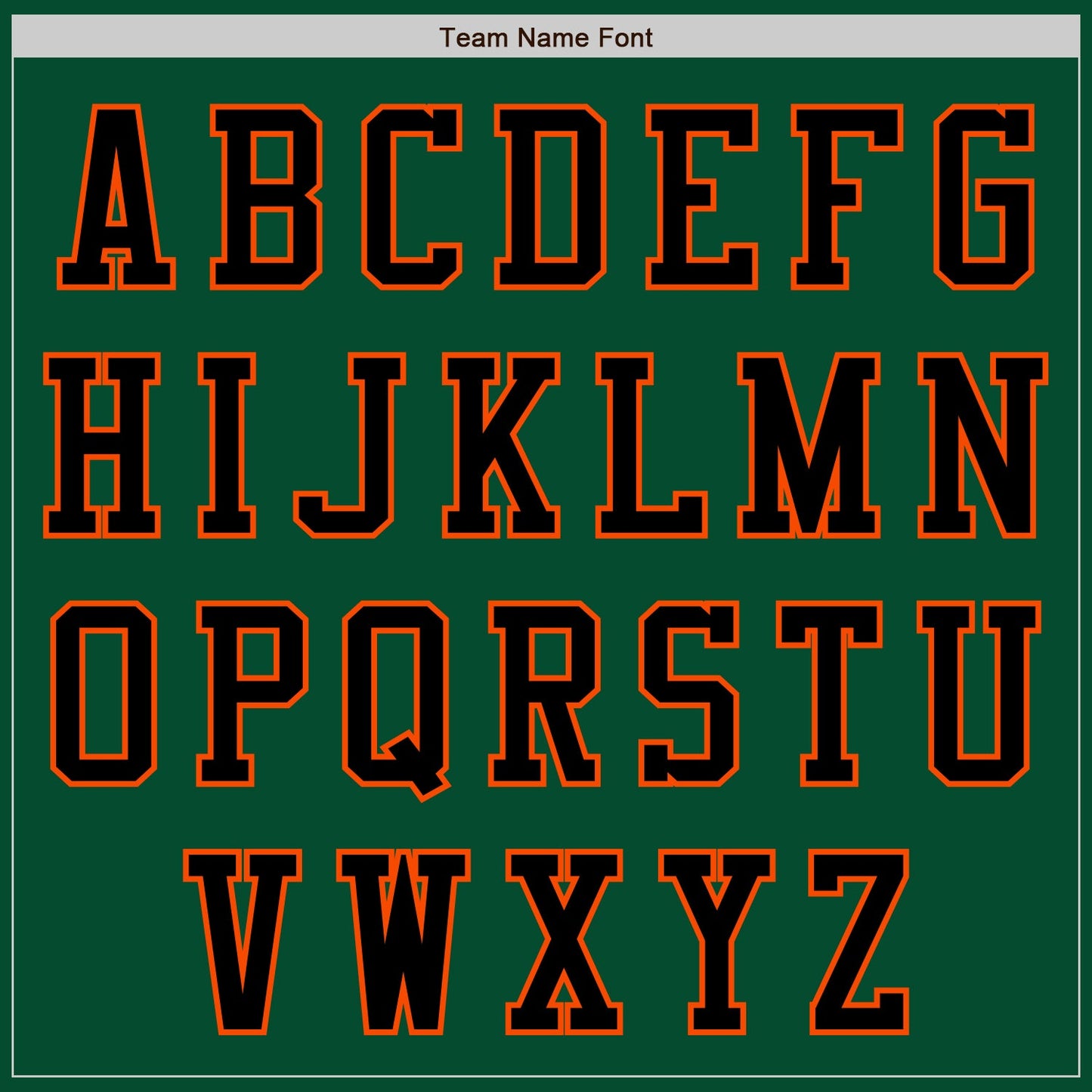 Custom Kelly Green Black-Orange Bomber Varsity Letterman Zipper Jacket view 5